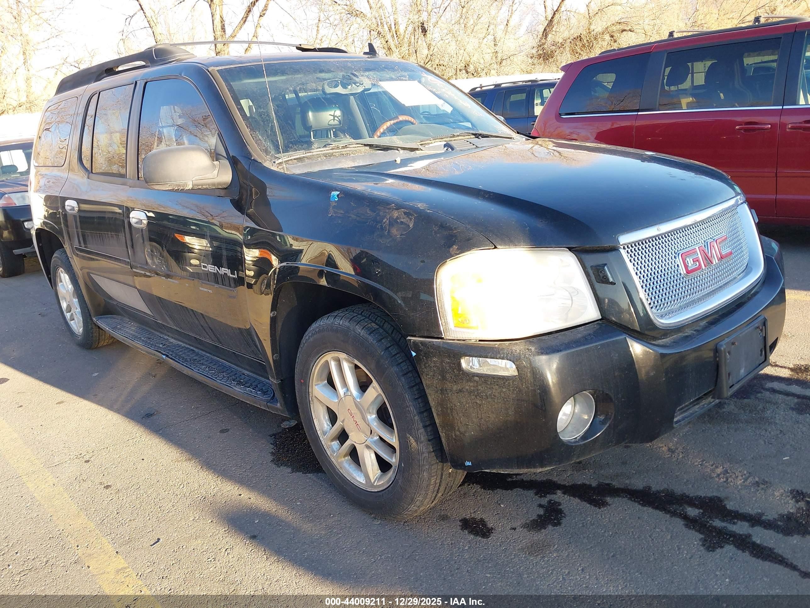 2006 Gmc Envoy Xl Denali Black vin: 1GKET66M866162365
