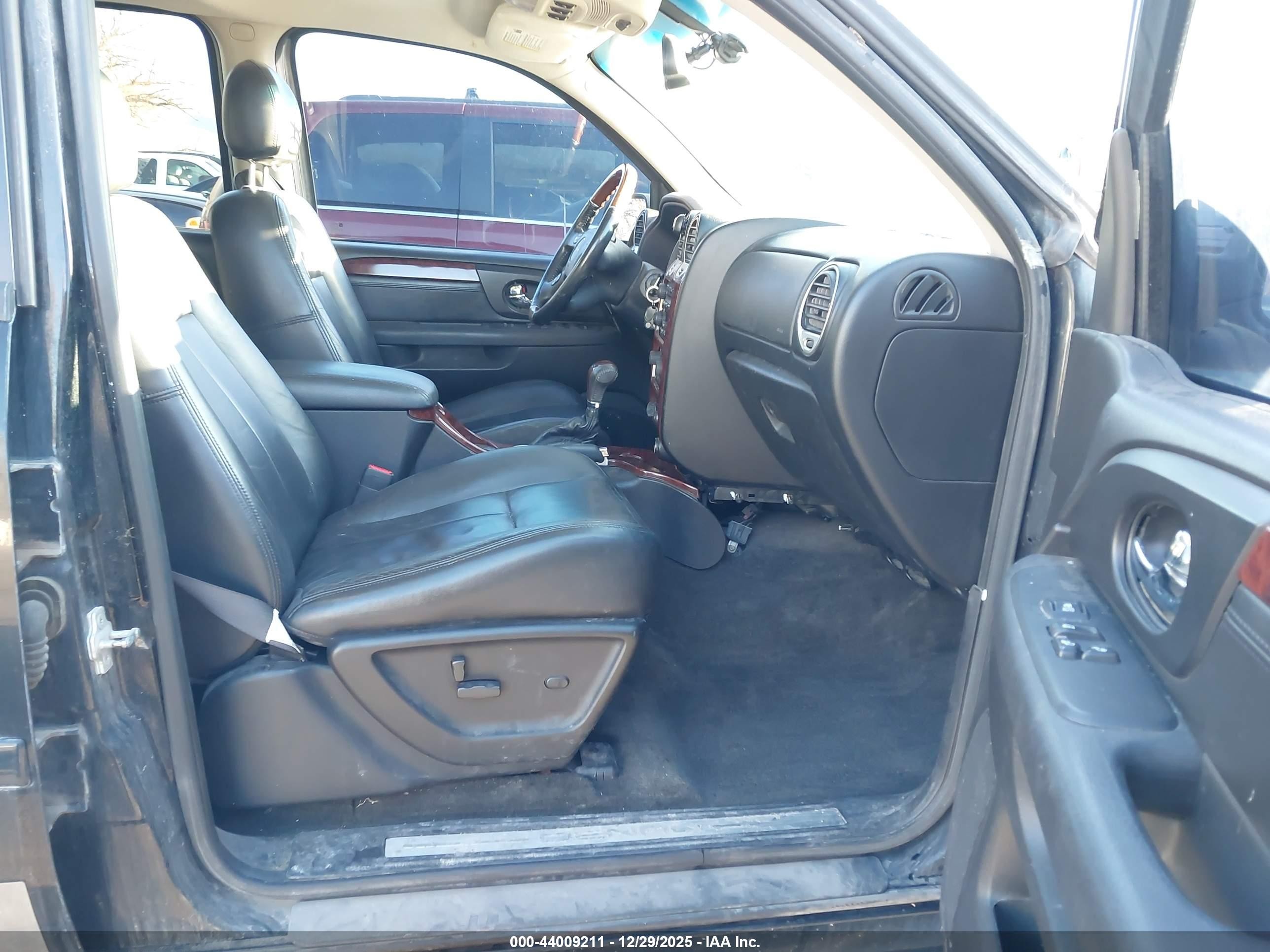 2006 Gmc Envoy Xl Denali Black vin: 1GKET66M866162365