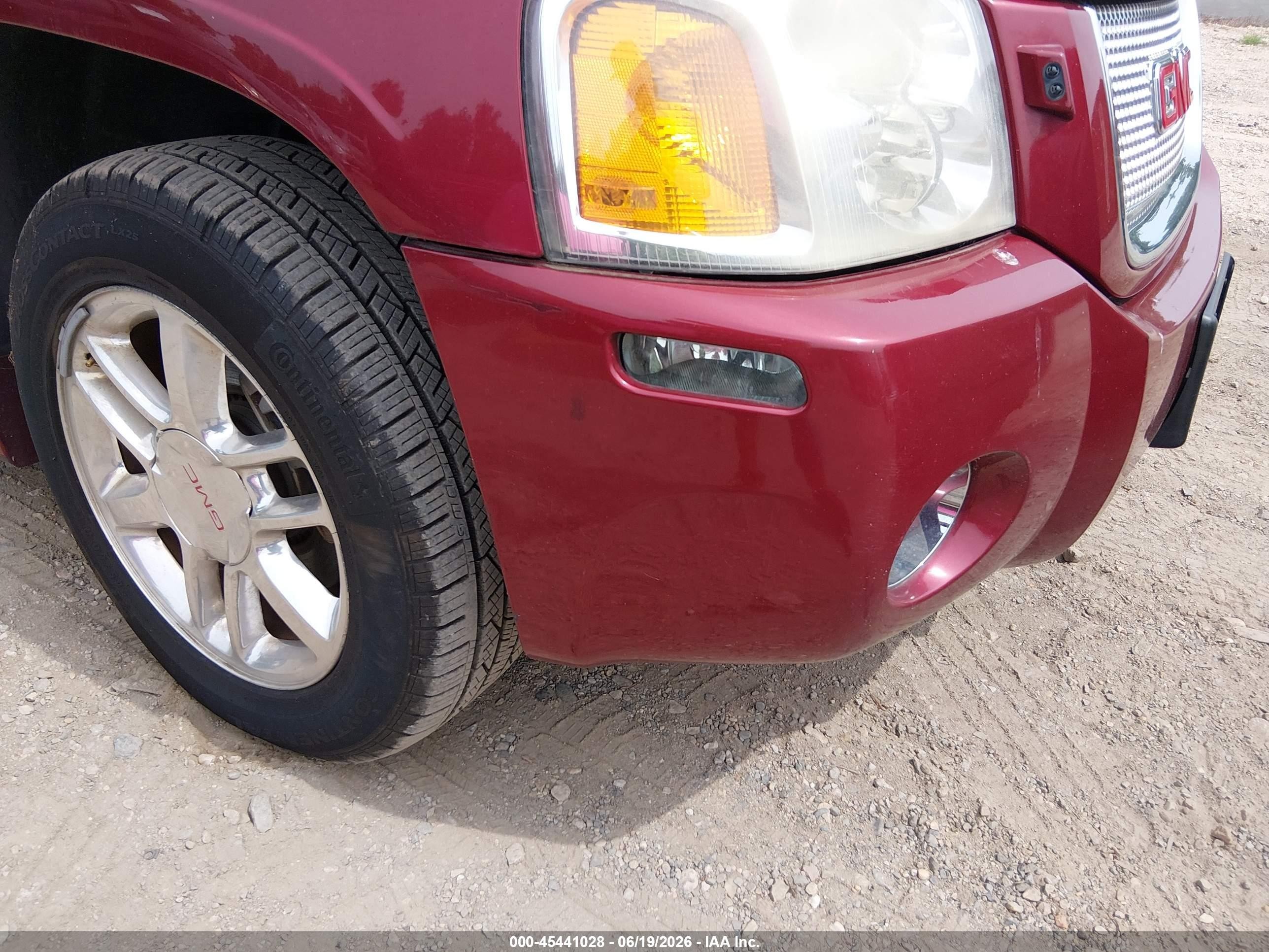 2006 Gmc Envoy Xl Denali Красный vin: 1GKET66MX66102913
