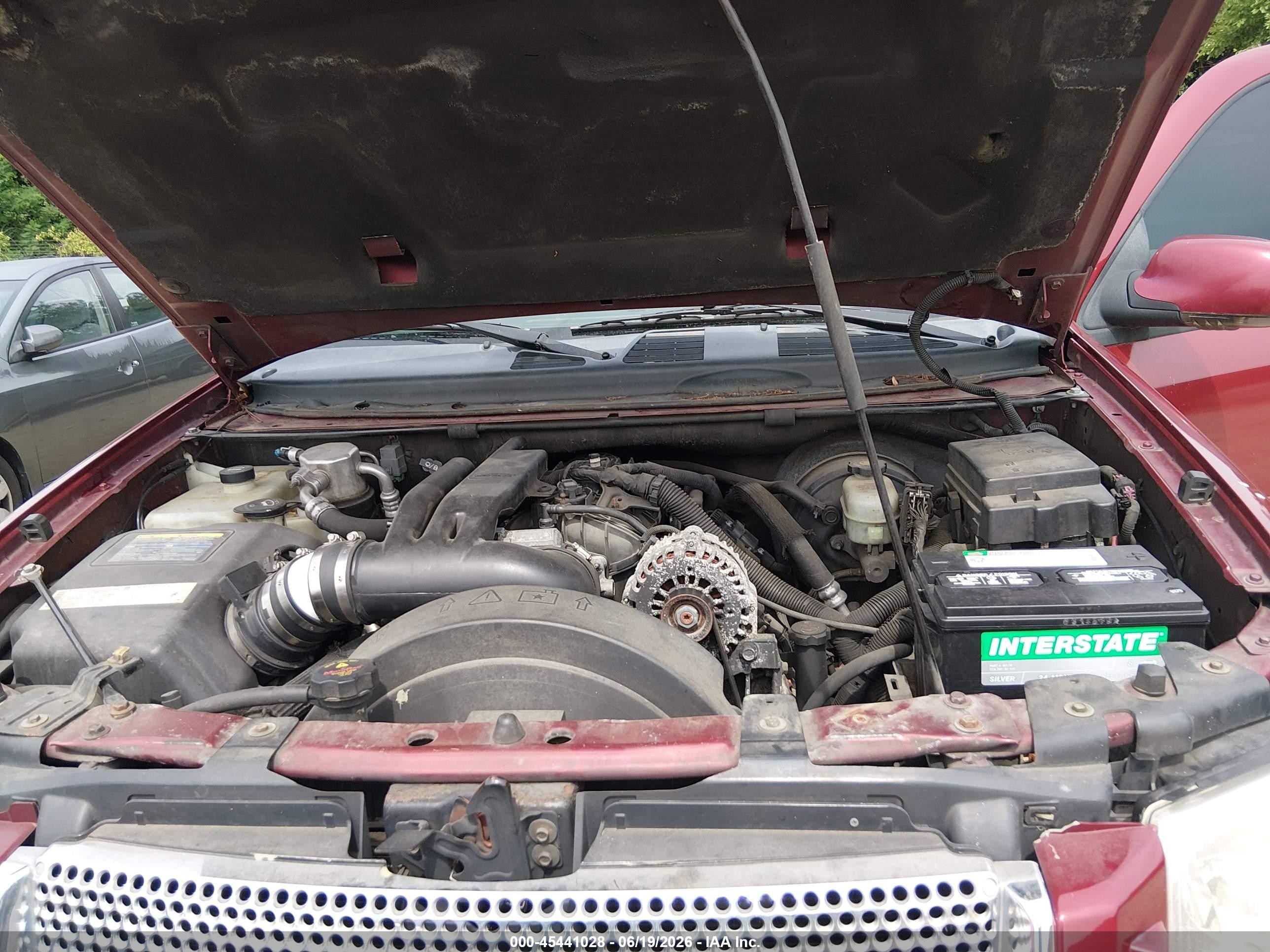 2006 Gmc Envoy Xl Denali Красный vin: 1GKET66MX66102913