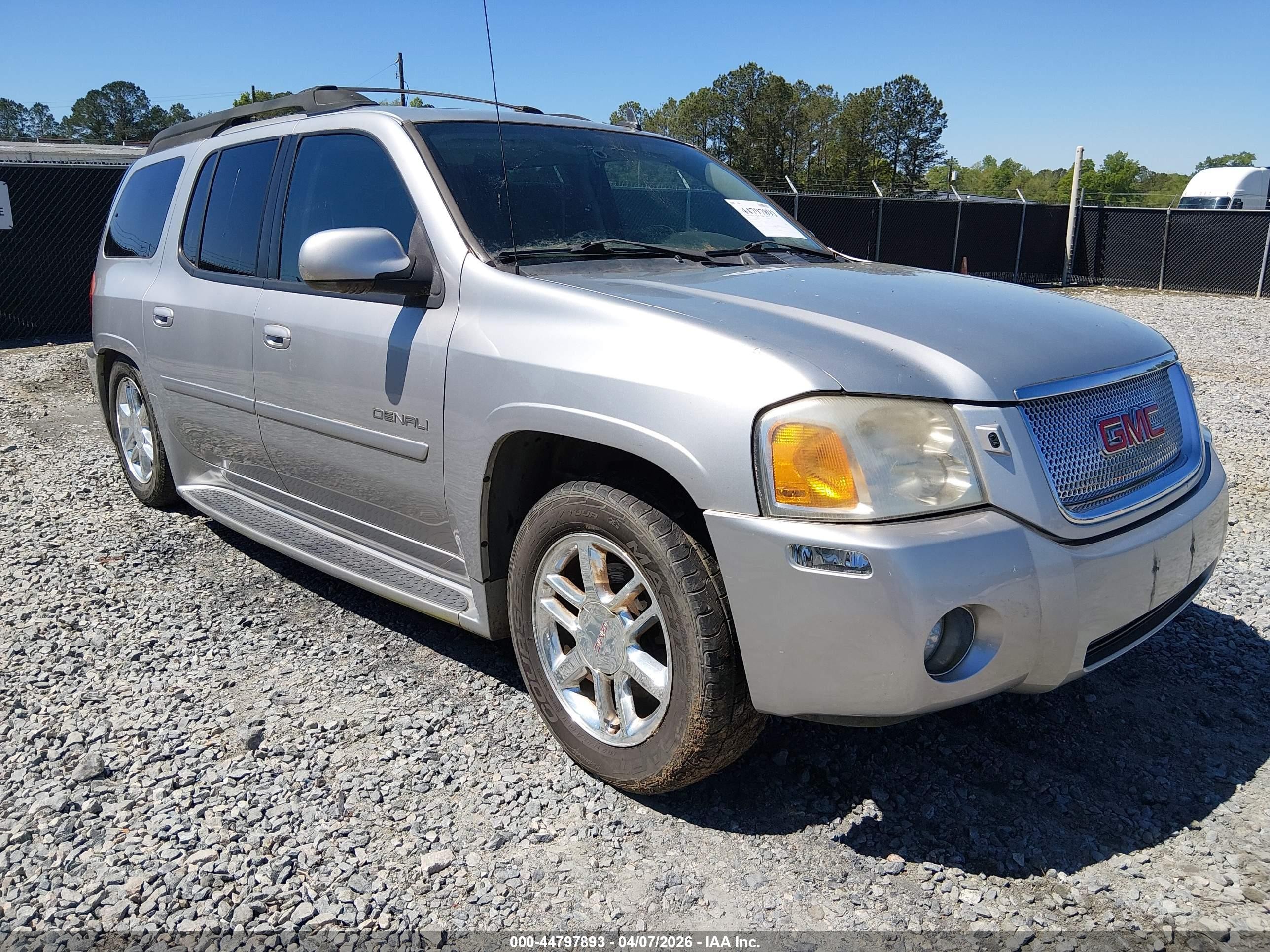 2006 Gmc Envoy Xl Denali Silver vin: 1GKET66MX66163260