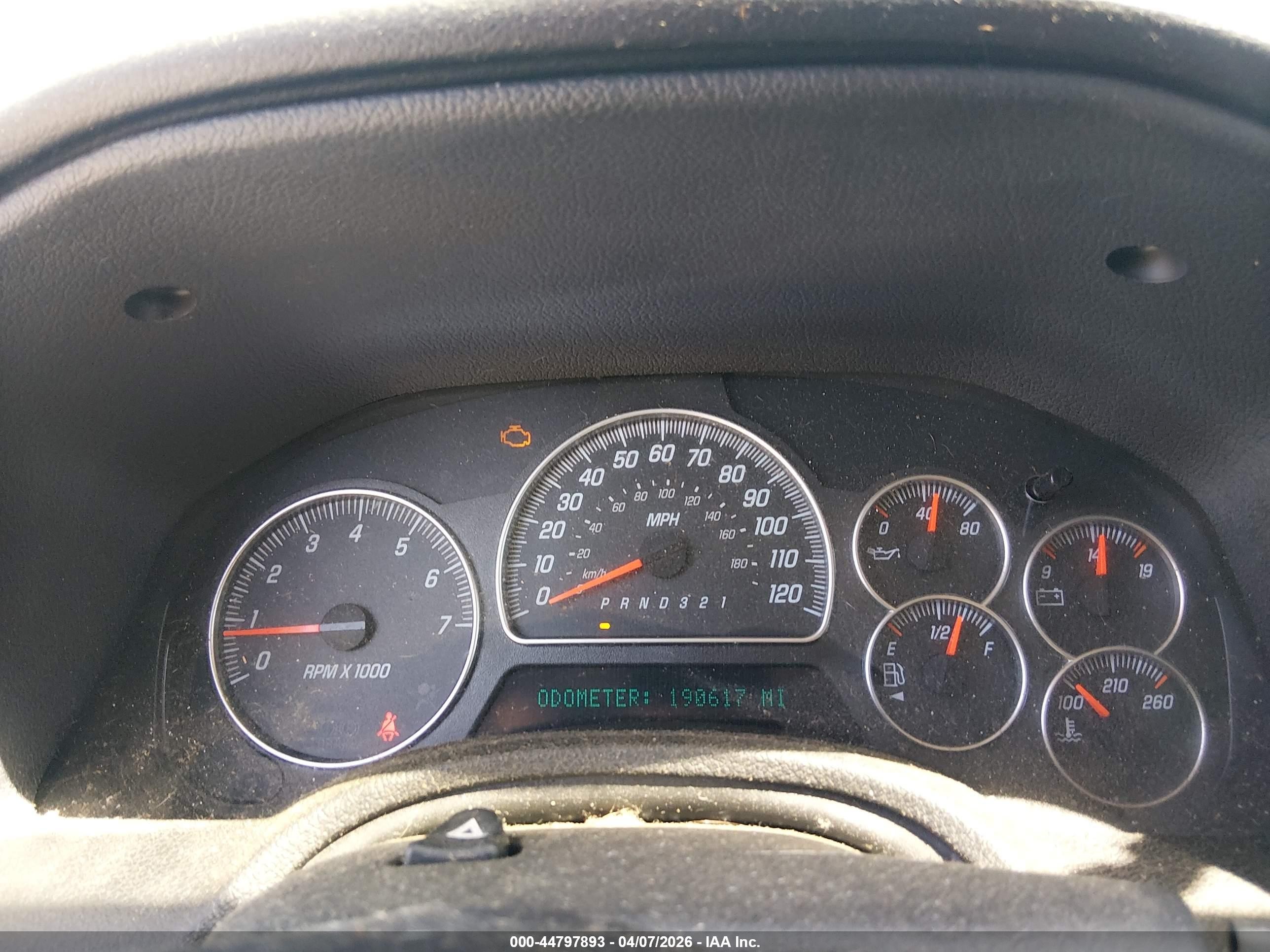 2006 Gmc Envoy Xl Denali Серебряный vin: 1GKET66MX66163260