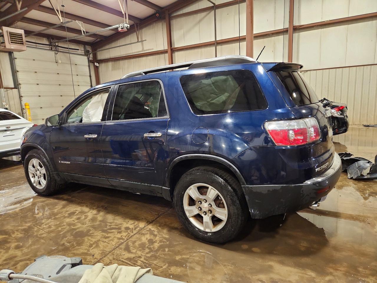 2008 Gmc Acadia Sle Blue vin: 1GKEV13758J276075