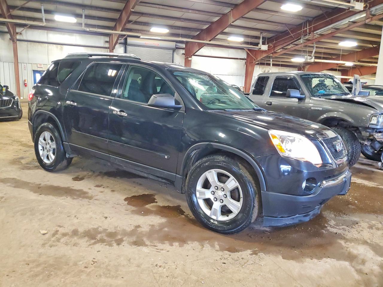 2009 Gmc Acadia Sle Black vin: 1GKEV13D39J106563