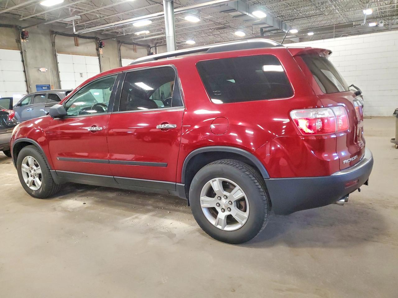 2009 Gmc Acadia Sle Red vin: 1GKEV13D49J154069