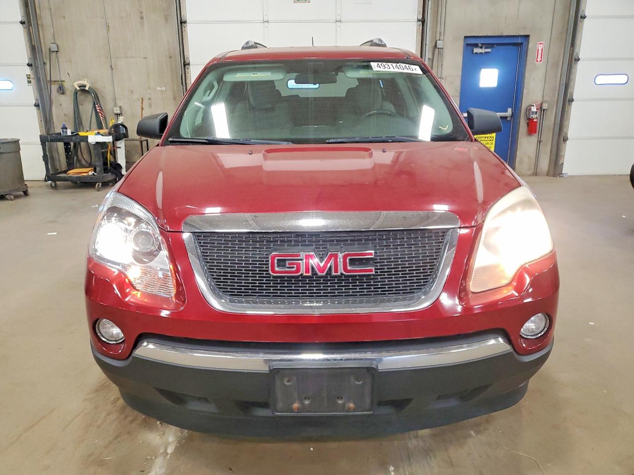 2009 Gmc Acadia Sle Red vin: 1GKEV13D49J154069