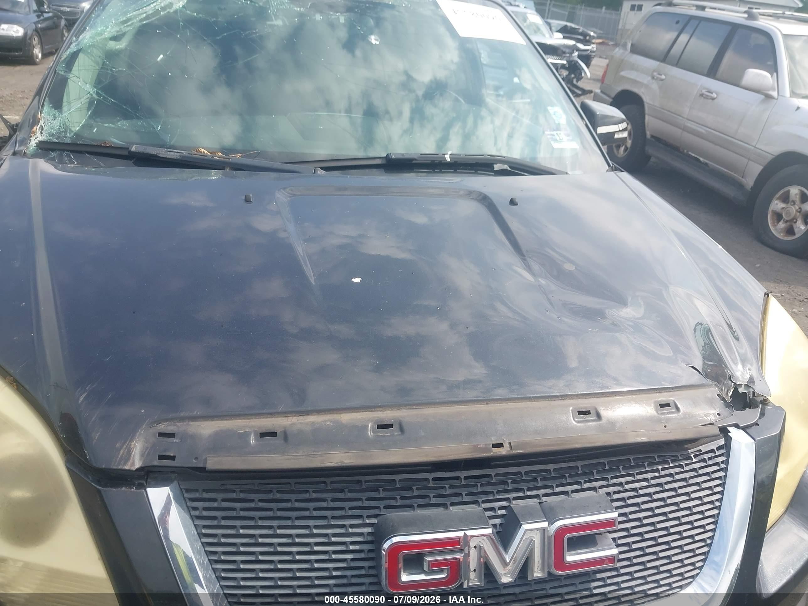 2008 Gmc Acadia Slt-1 Black vin: 1GKEV23708J265409