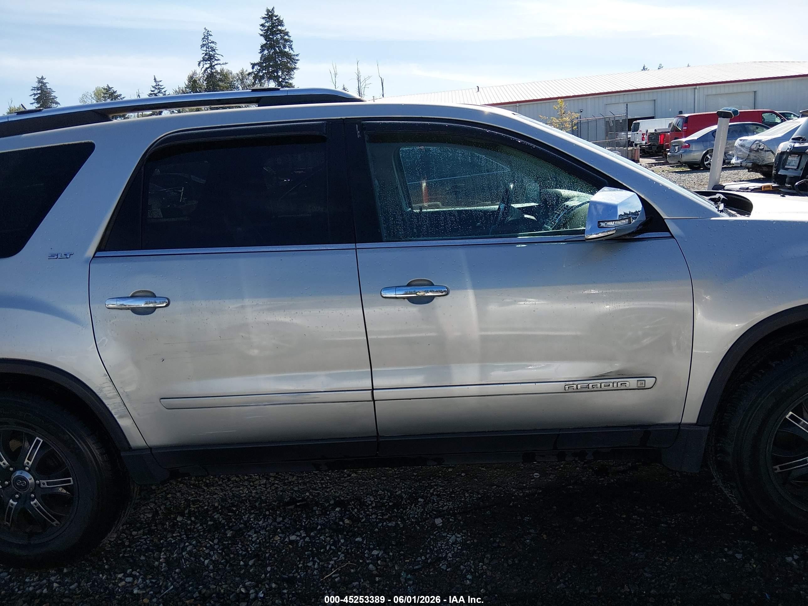2007 Gmc Acadia Slt-1 Серебряный vin: 1GKEV23717J106932