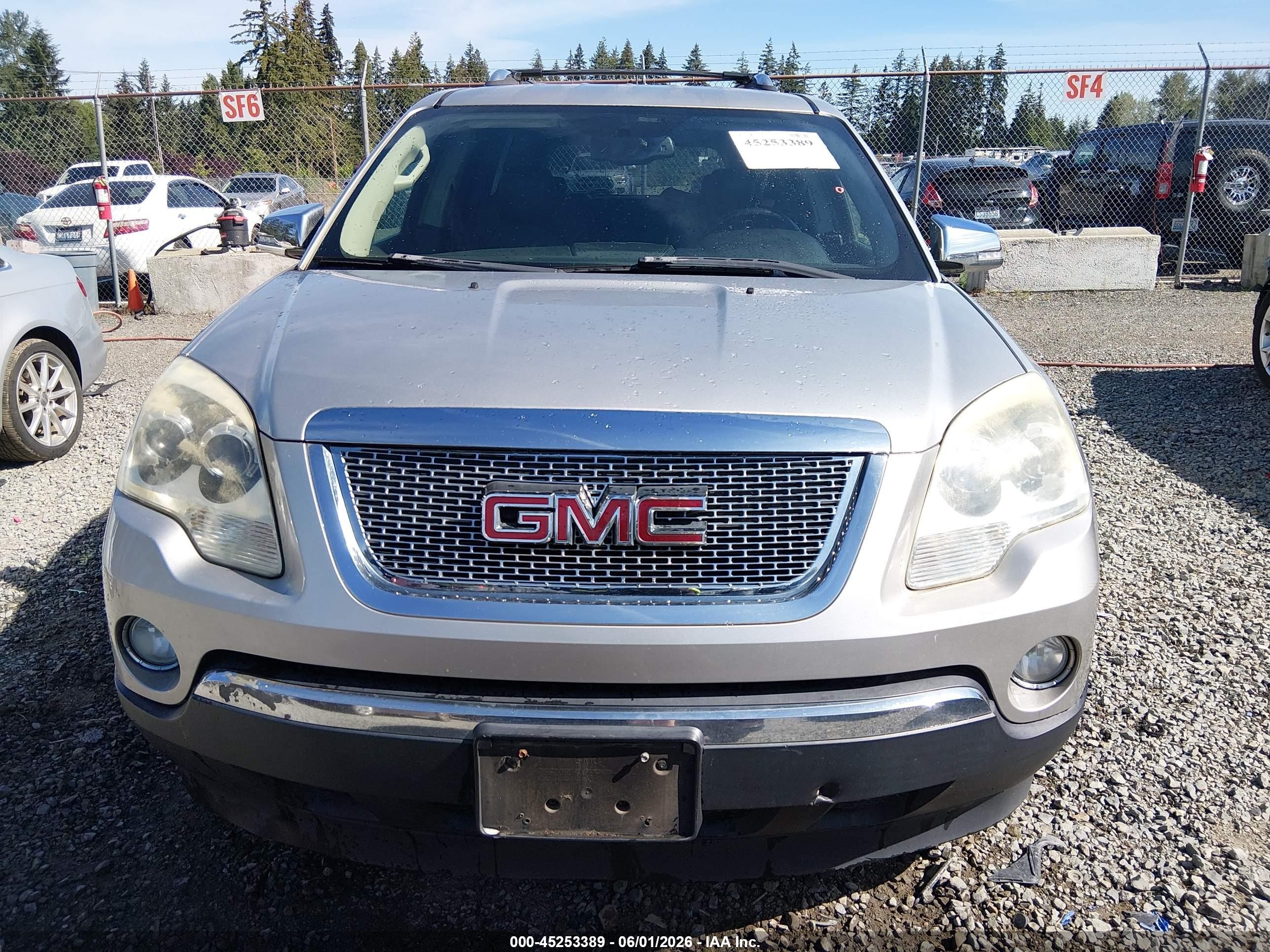 2007 Gmc Acadia Slt-1 Серебряный vin: 1GKEV23717J106932