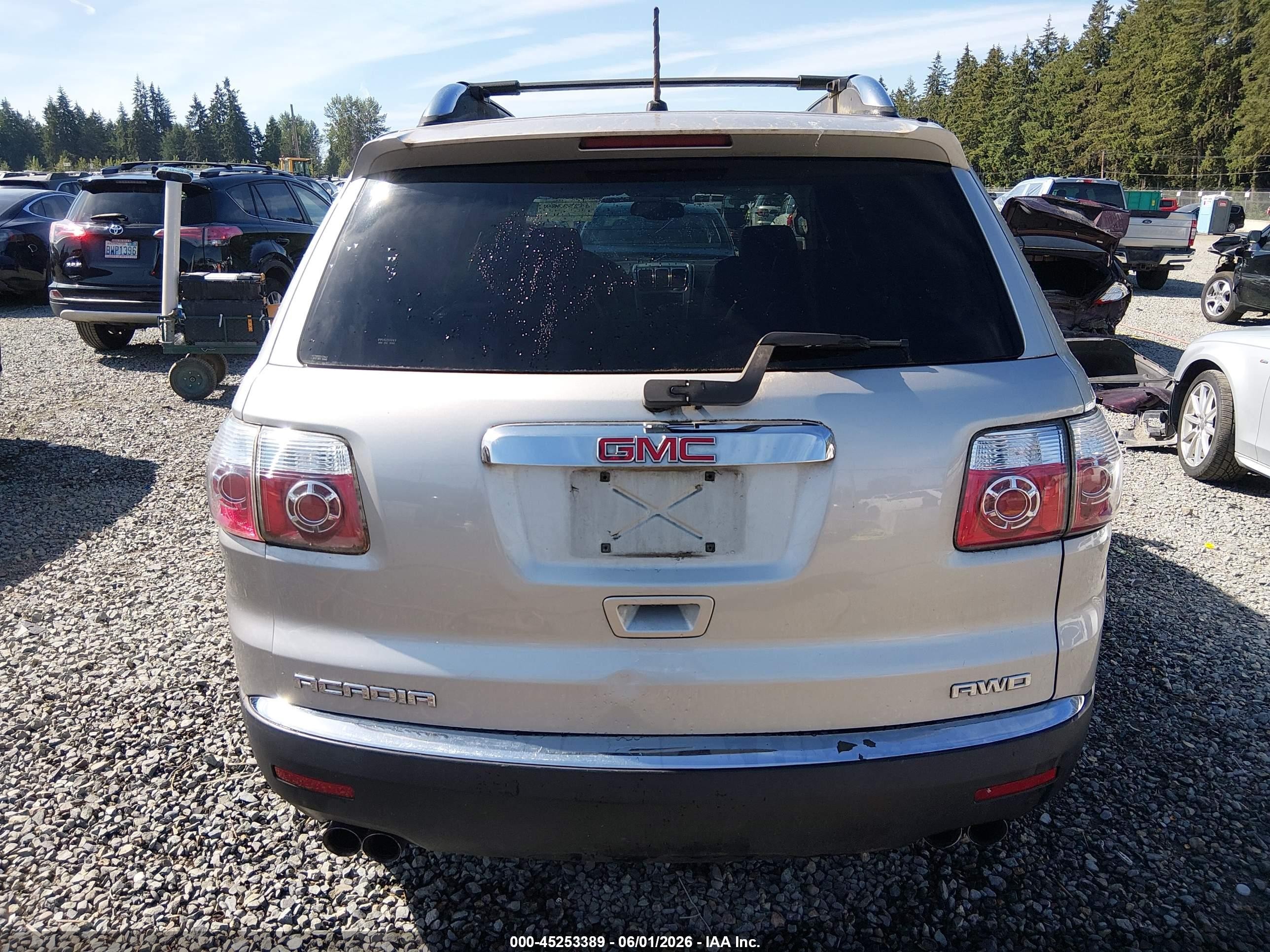 2007 Gmc Acadia Slt-1 Серебряный vin: 1GKEV23717J106932