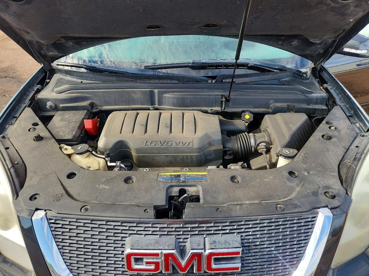 2008 Gmc Acadia Slt-1 Black vin: 1GKEV23738J192861