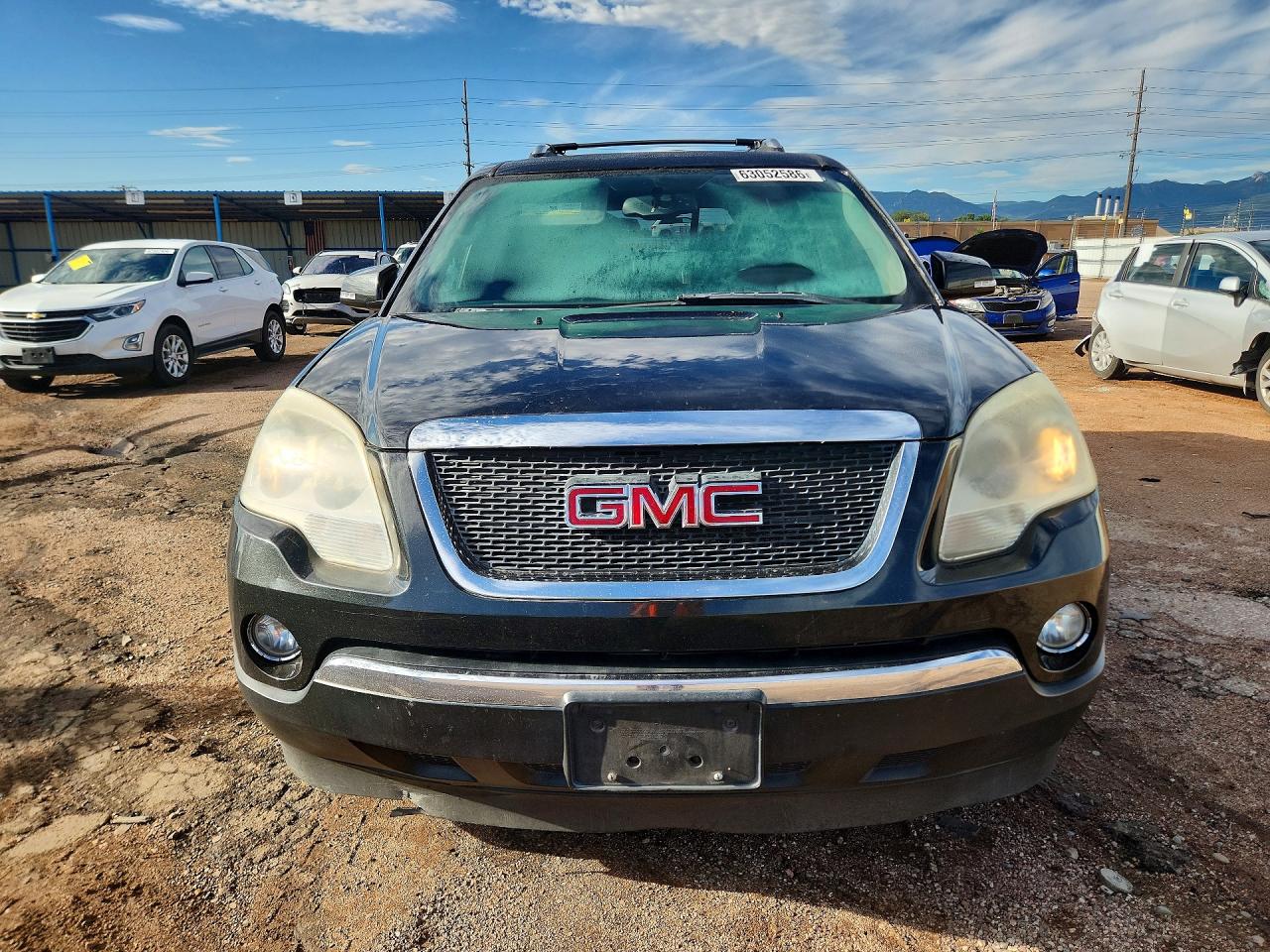 2008 Gmc Acadia Slt-1 Black vin: 1GKEV23738J192861