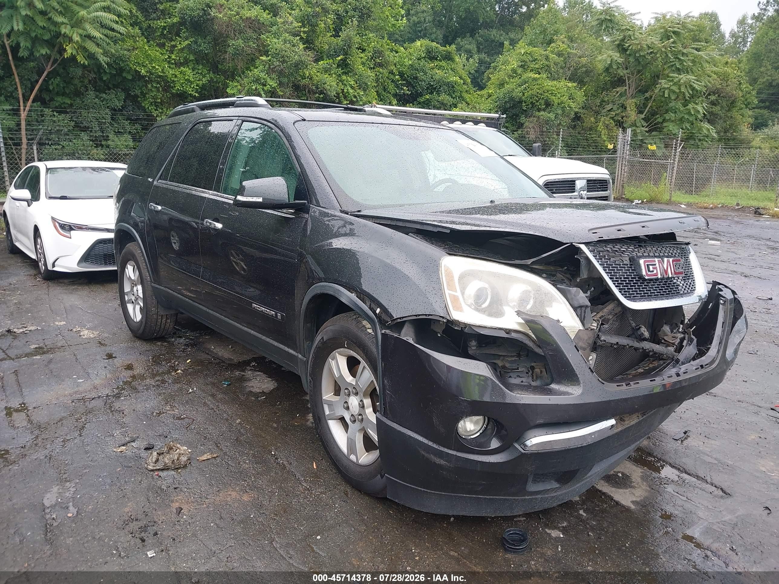 2007 Gmc Acadia Slt-1 Gray vin: 1GKEV23767J119322