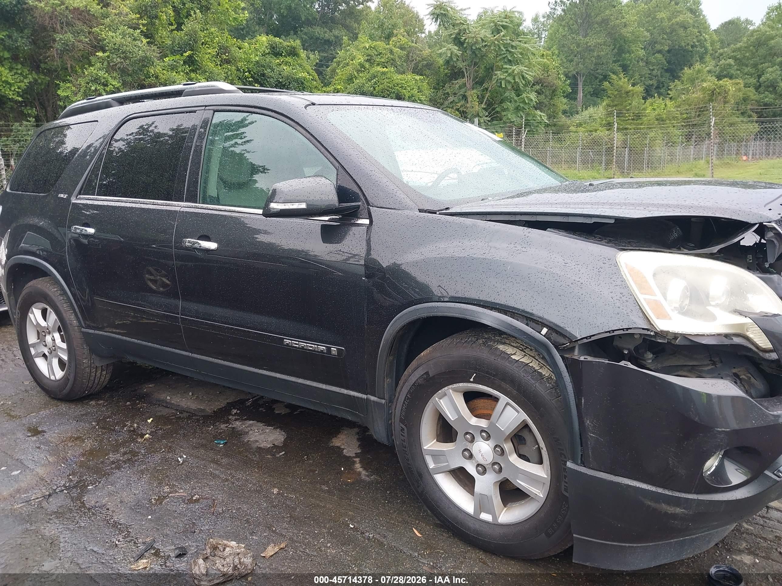 2007 Gmc Acadia Slt-1 Gray vin: 1GKEV23767J119322