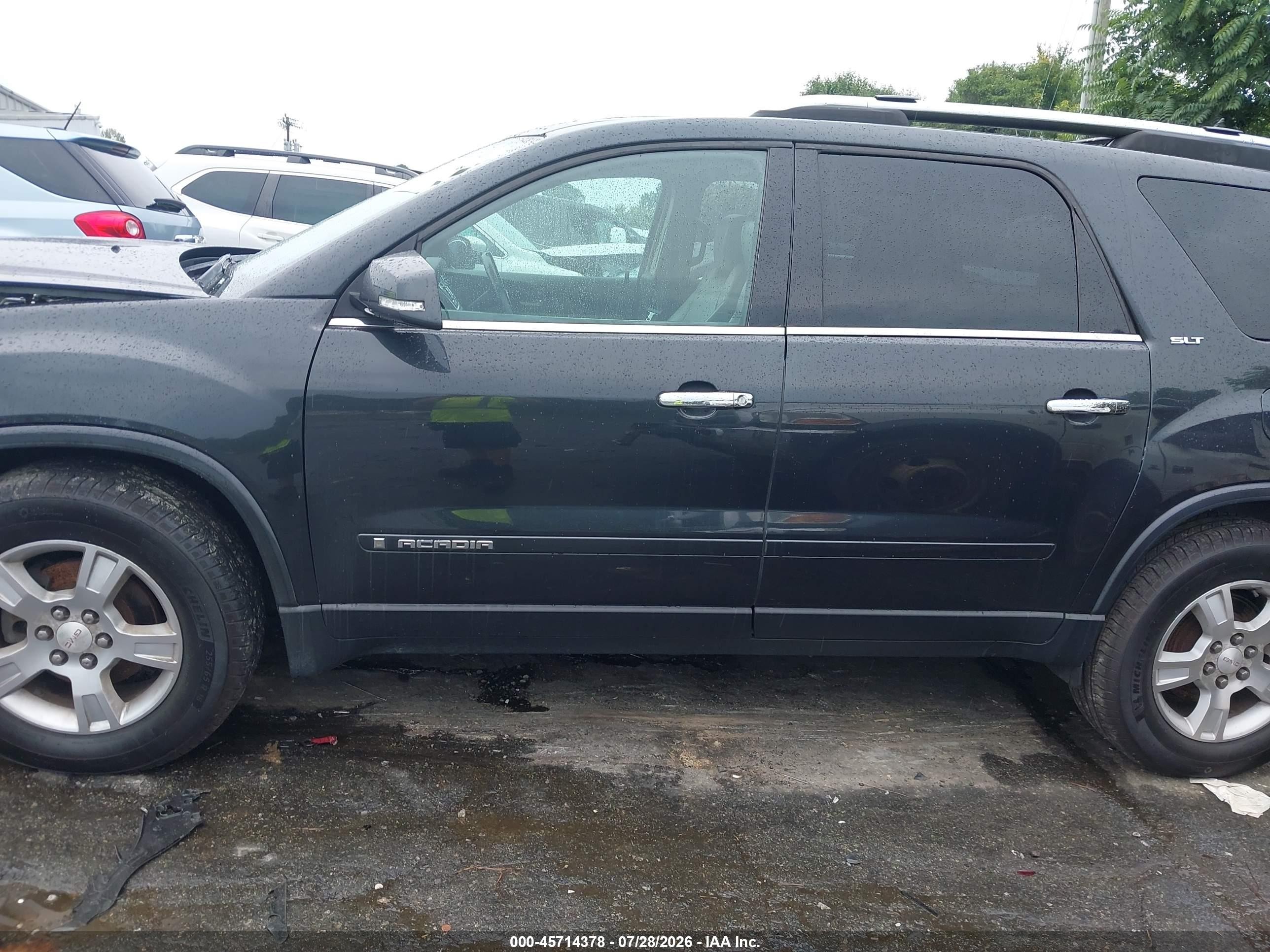 2007 Gmc Acadia Slt-1 Gray vin: 1GKEV23767J119322