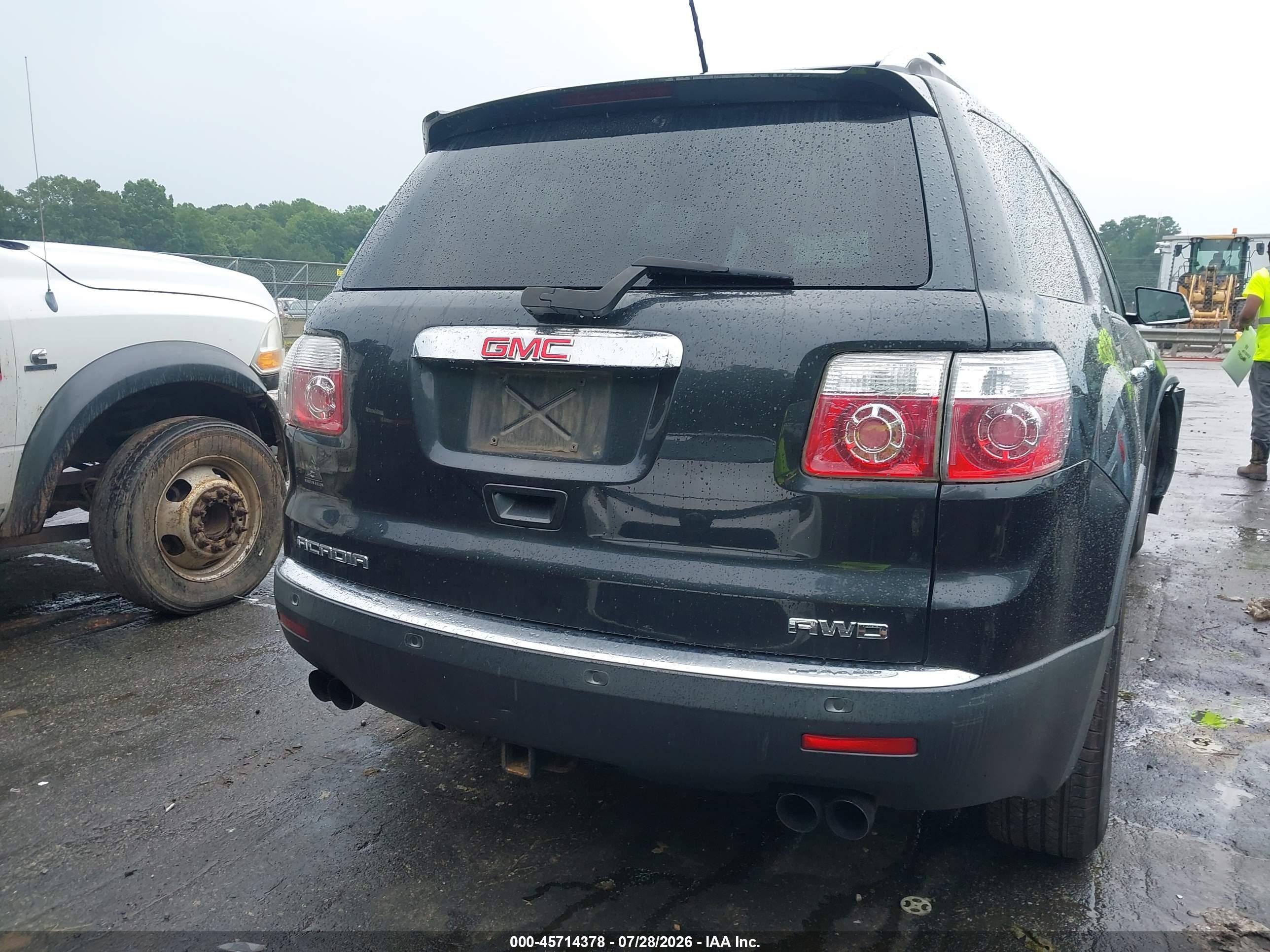 2007 Gmc Acadia Slt-1 Gray vin: 1GKEV23767J119322