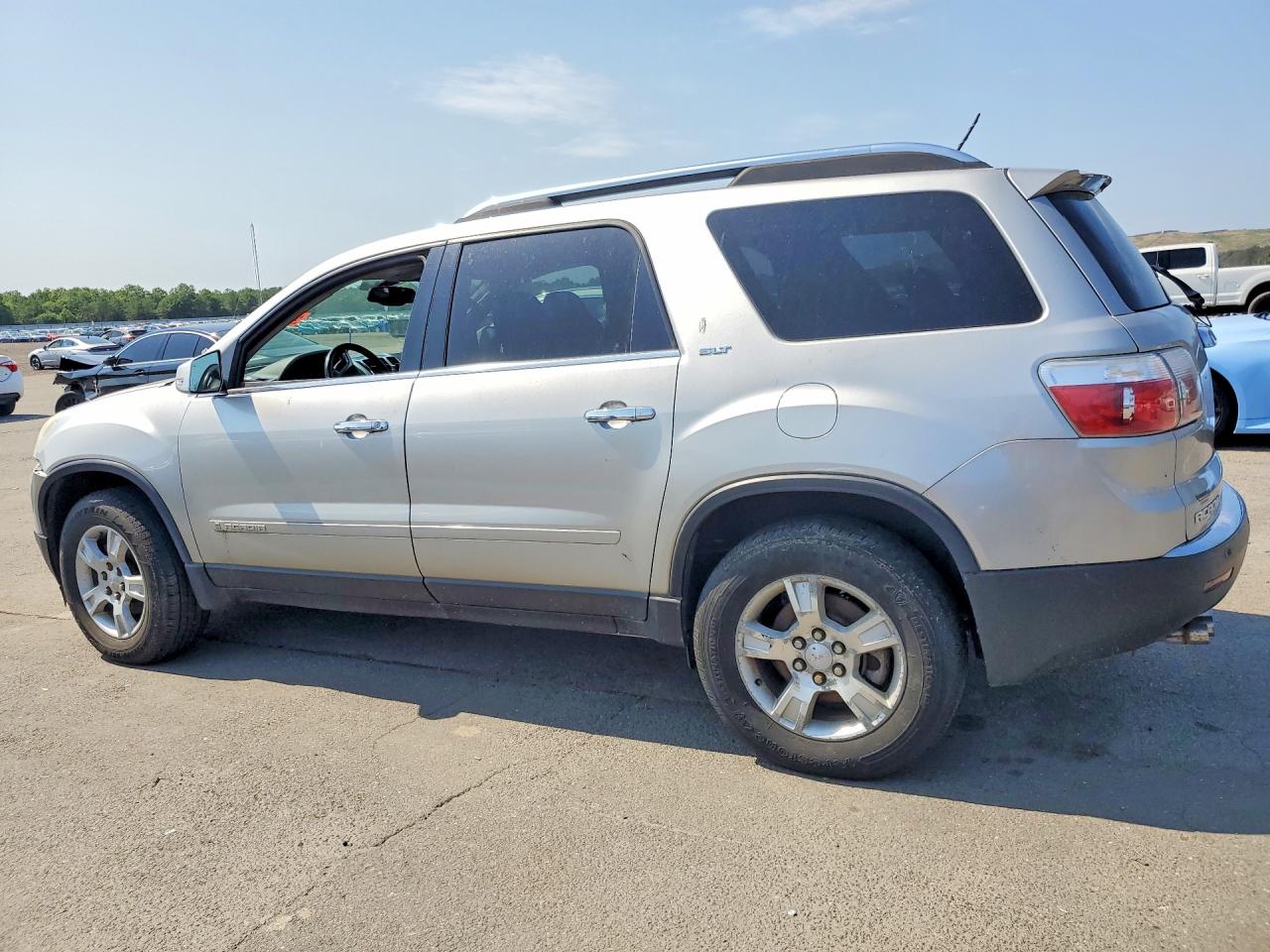 2008 Gmc Acadia Slt-1 Silver vin: 1GKEV23768J158350