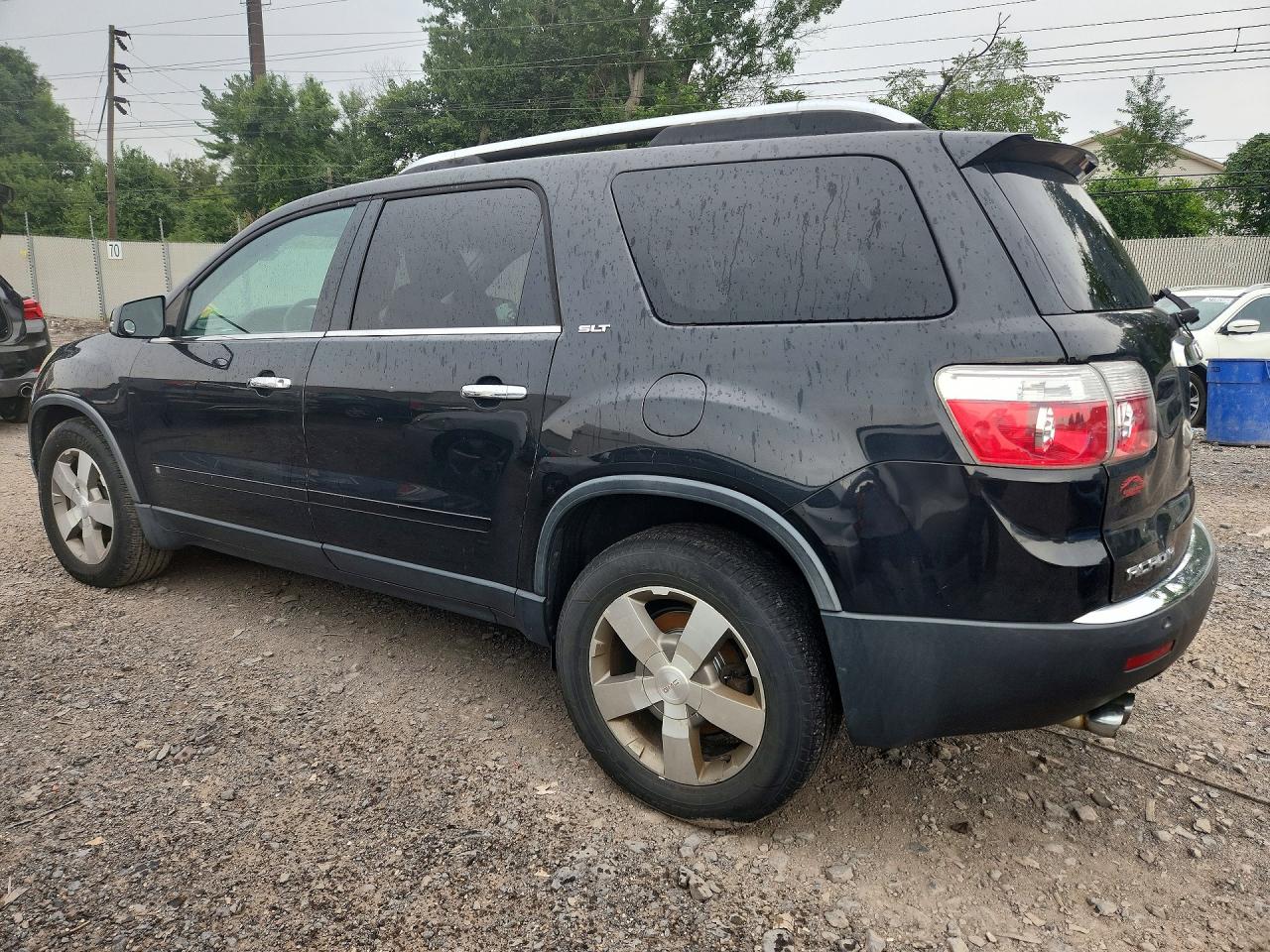 2009 Gmc Acadia Slt-1 Black vin: 1GKEV23D29J214744