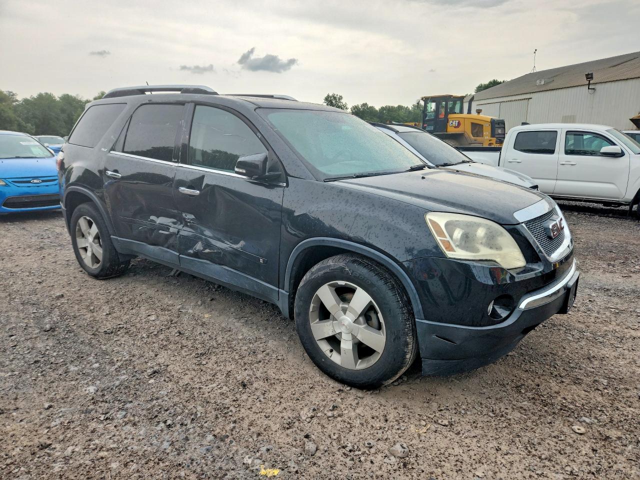 2009 Gmc Acadia Slt-1 Black vin: 1GKEV23D29J214744