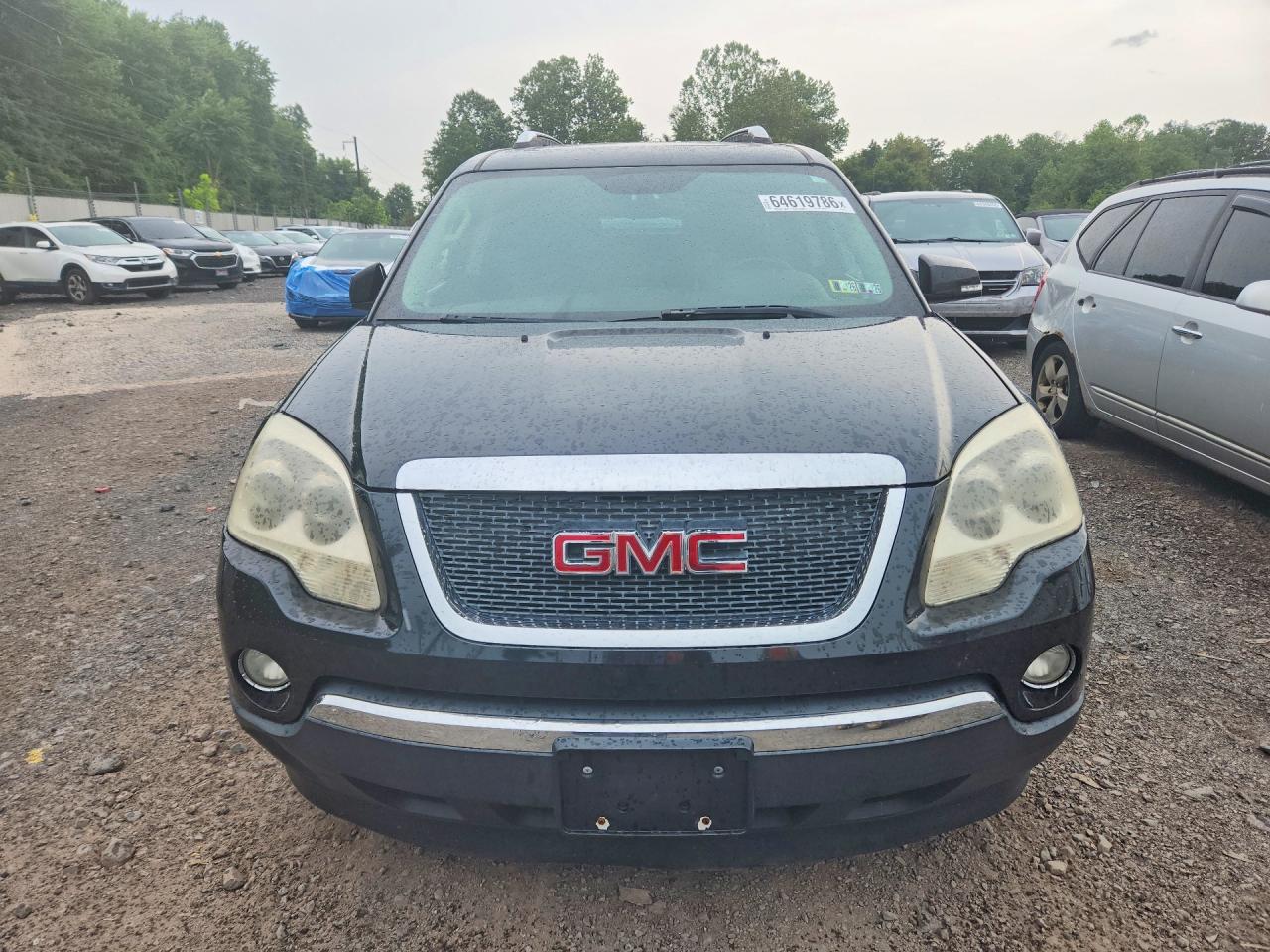 2009 Gmc Acadia Slt-1 Black vin: 1GKEV23D29J214744