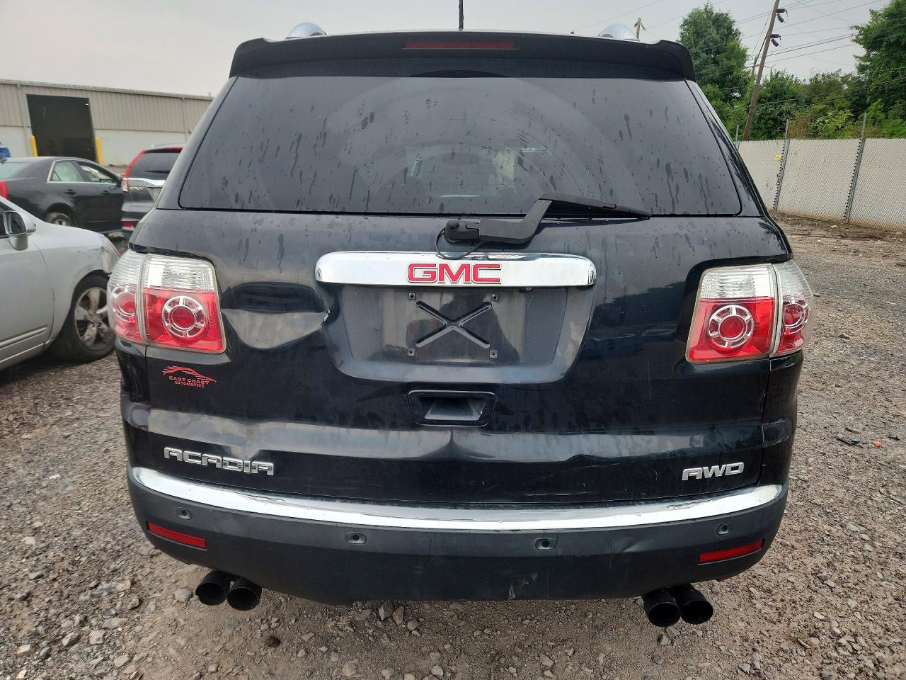2009 Gmc Acadia Slt-1 Black vin: 1GKEV23D29J214744