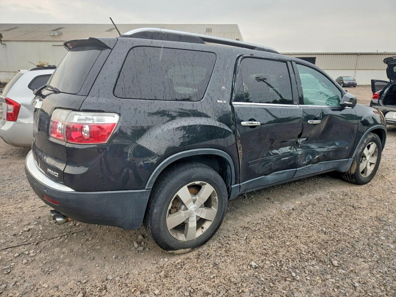 2009 Gmc Acadia Slt-1 Black vin: 1GKEV23D29J214744