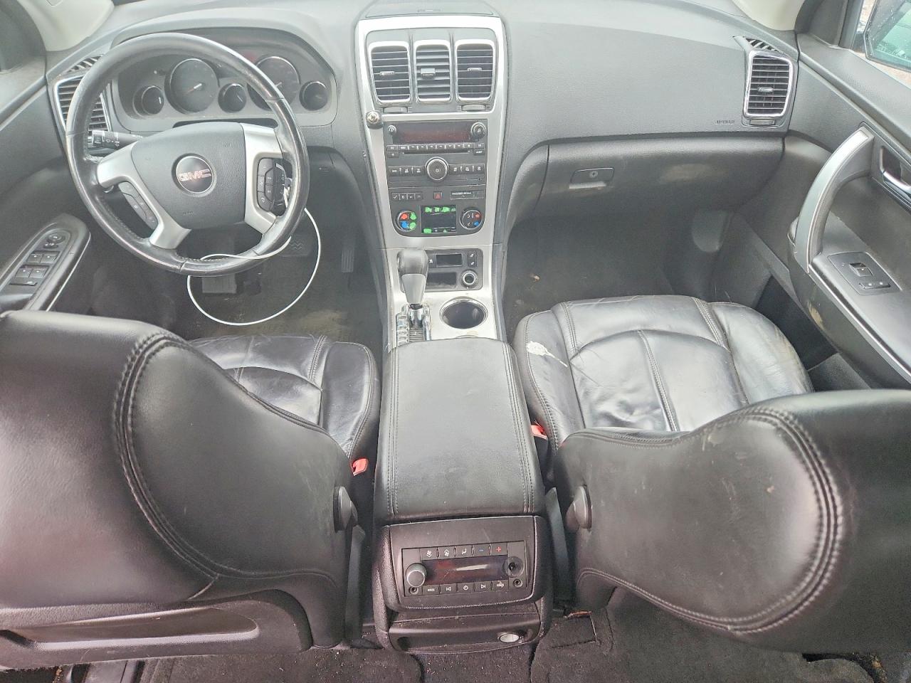 2009 Gmc Acadia Slt-1 Black vin: 1GKEV23D29J214744