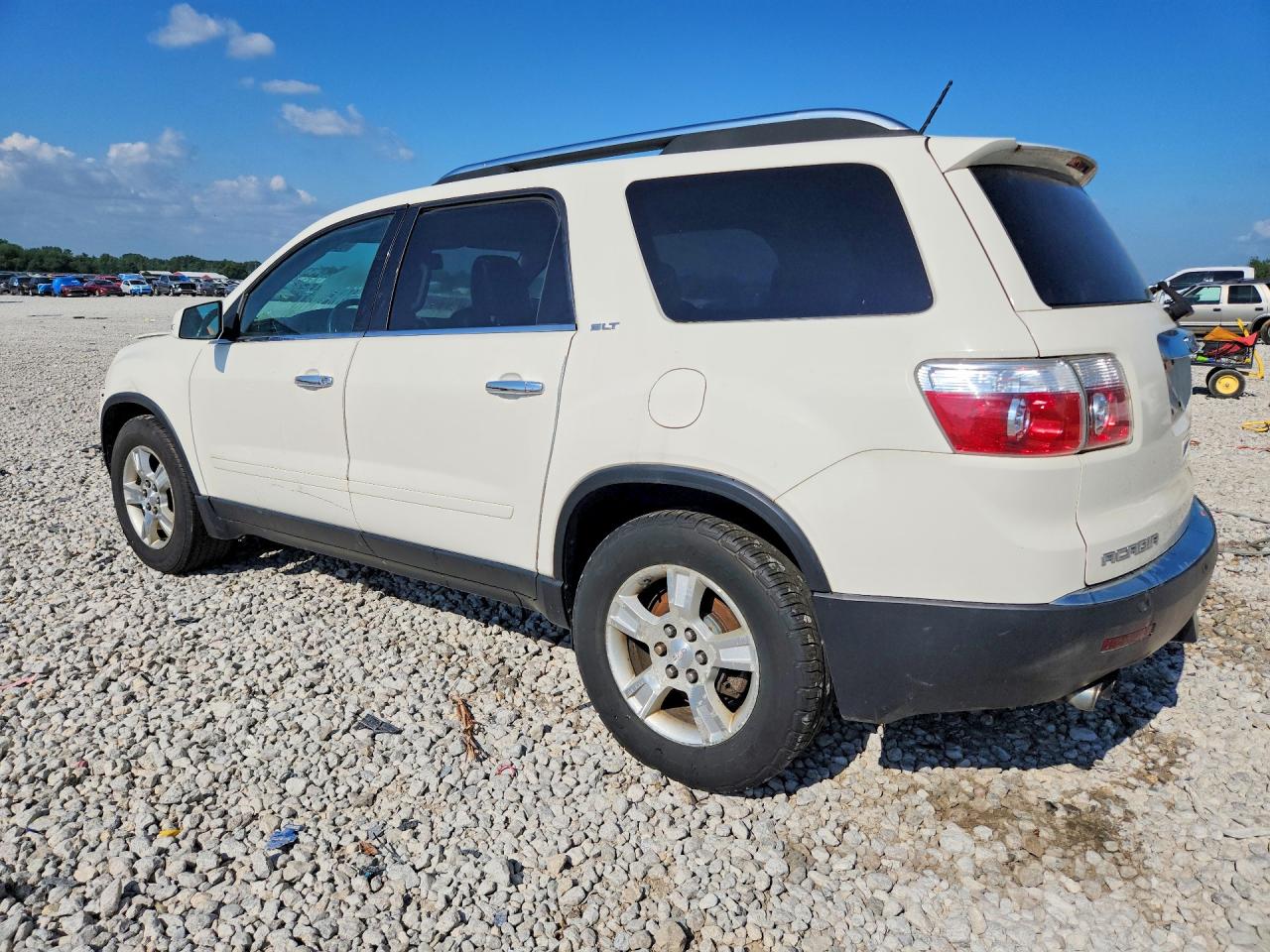 2009 Gmc Acadia Slt-1 White vin: 1GKEV23D39J184217