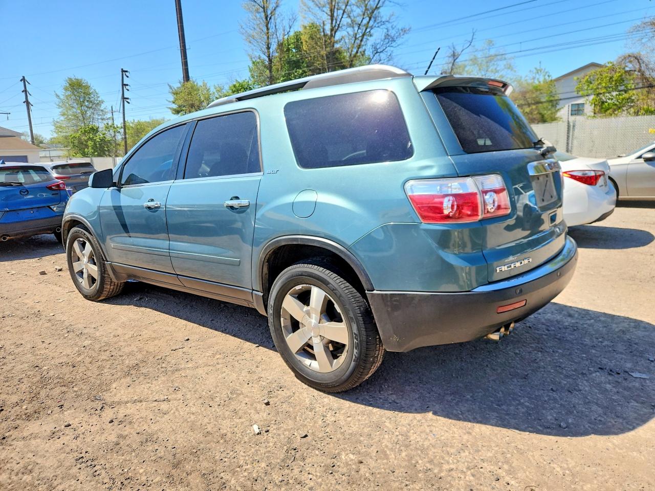 2009 Gmc Acadia Slt-1 Turquoise vin: 1GKEV23D79J105437