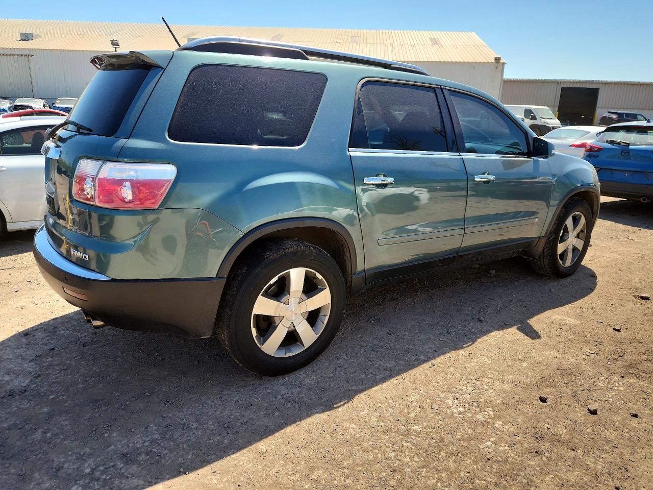 2009 Gmc Acadia Slt-1 Turquoise vin: 1GKEV23D79J105437