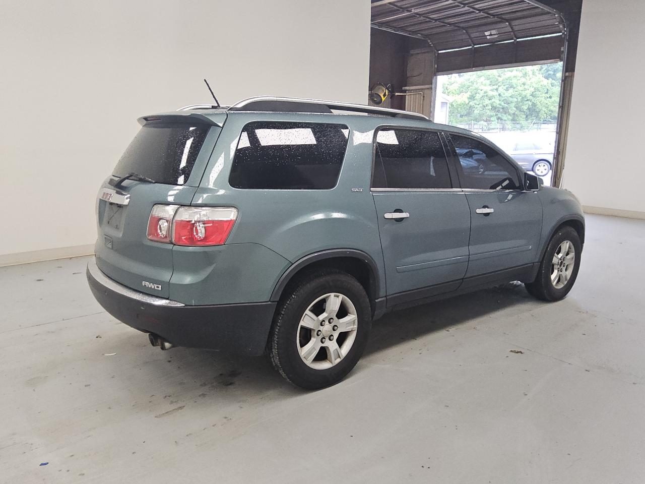 2009 Gmc Acadia Slt-1 Teal vin: 1GKEV23DX9J141039 Damage: Right Rear Door, Dent(S) W/ Paint Dmg, 2 To 3 Inches