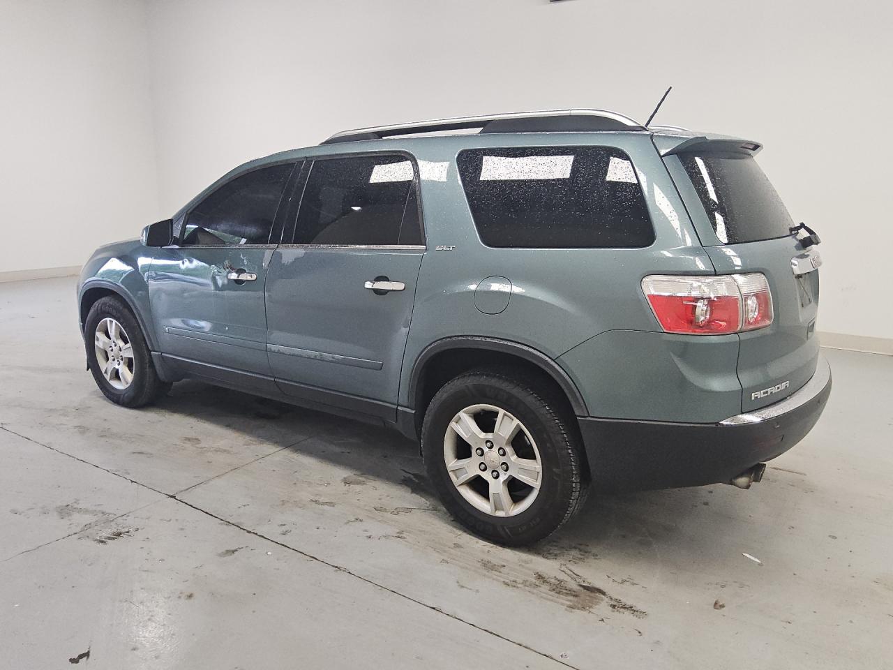 2009 Gmc Acadia Slt-1 Teal vin: 1GKEV23DX9J141039 Damage: Left Rear Door, Dent(S) W/ Paint Dmg, 2 To 3 Inches