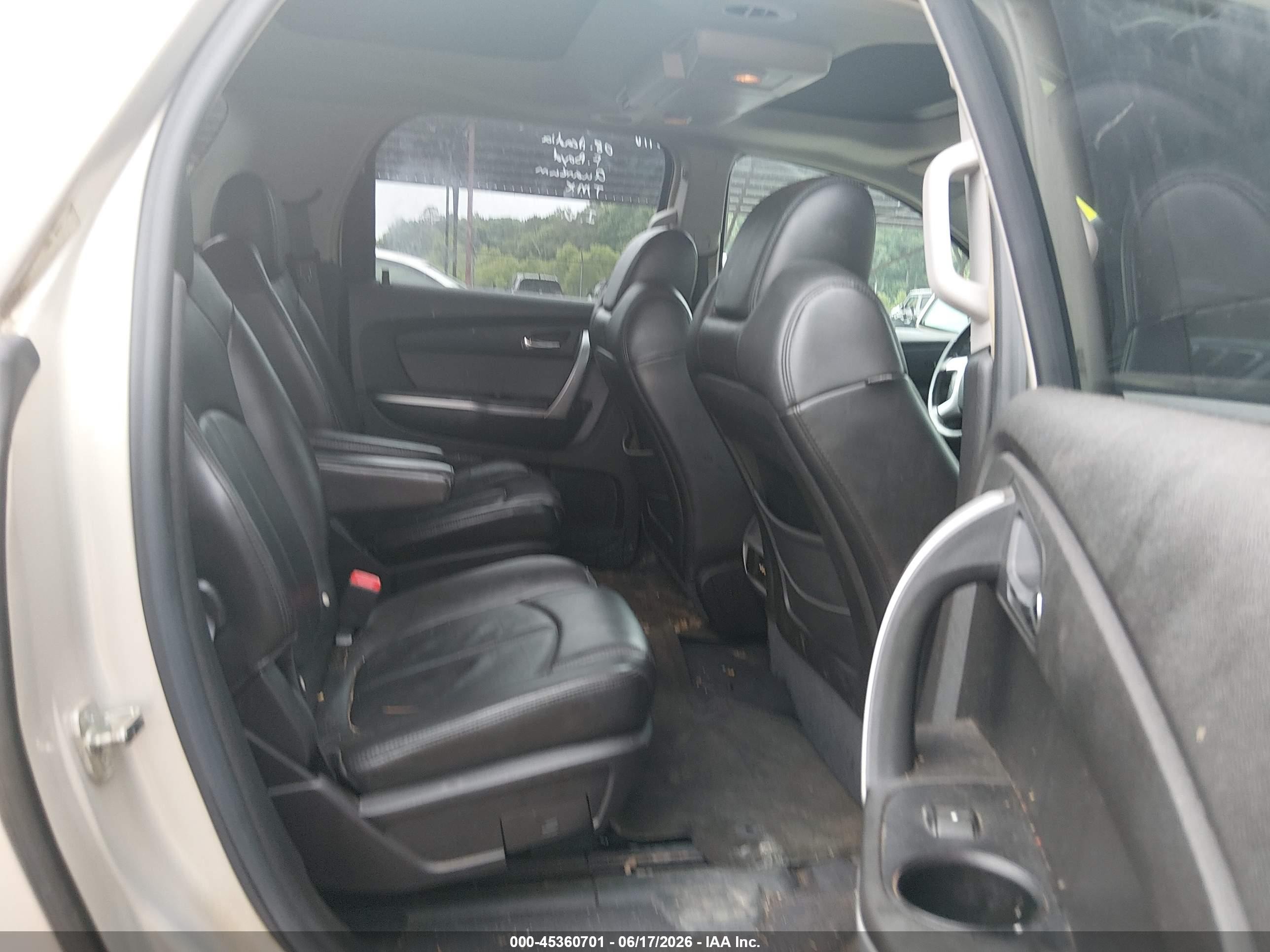 2008 Gmc Acadia Slt-2 Tan vin: 1GKEV33708J238538