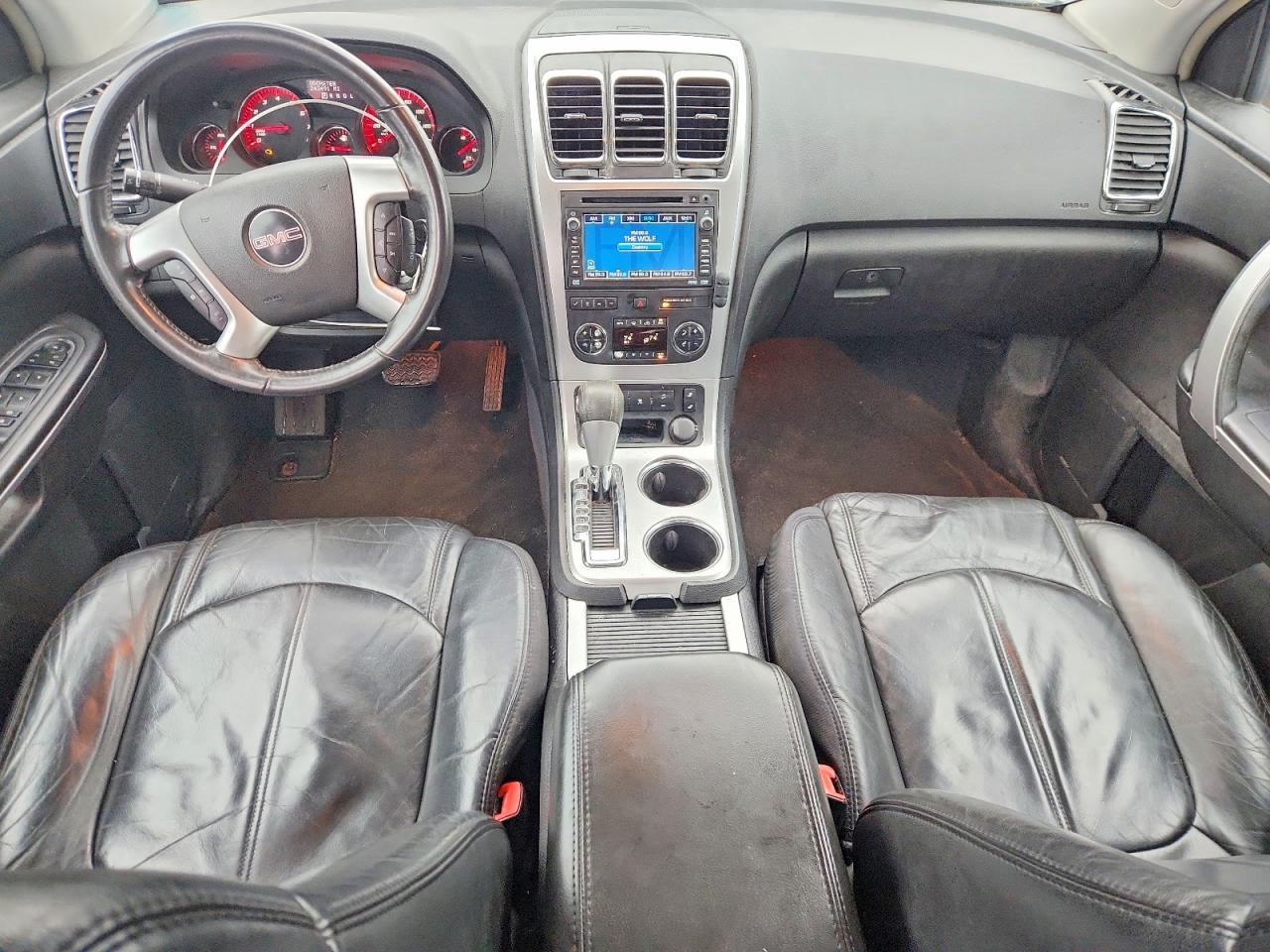 2008 Gmc Acadia White vin: 1GKEV33708J258286