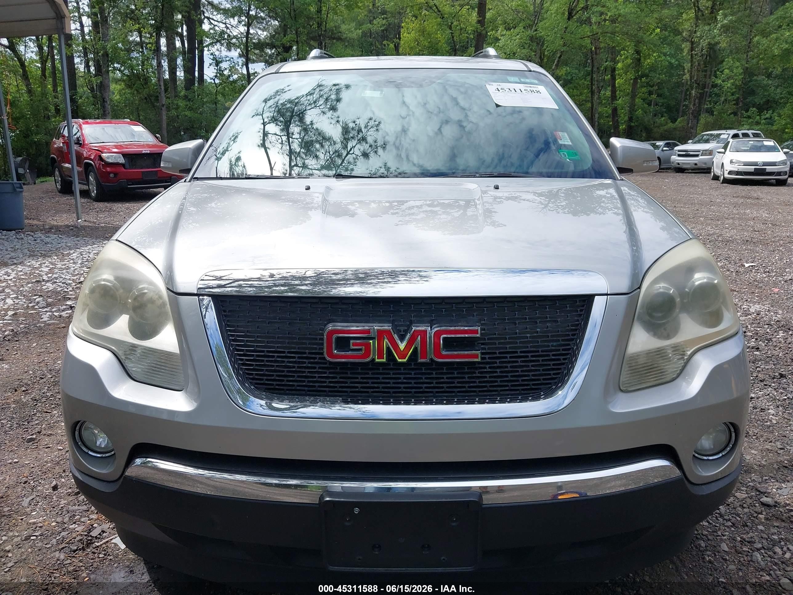 2008 Gmc Acadia Slt-2 Gray vin: 1GKEV33718J122653