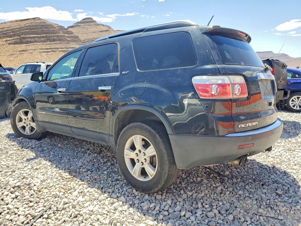 2008 Gmc Acadia Slt-2 Black vin: 1GKEV33718J140957