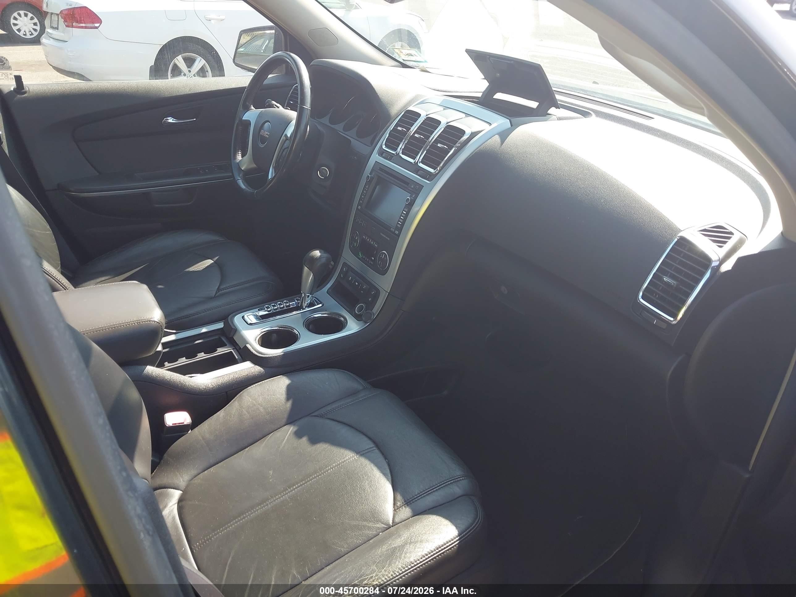 2007 Gmc Acadia Slt-1 Черный vin: 1GKEV33727J108193