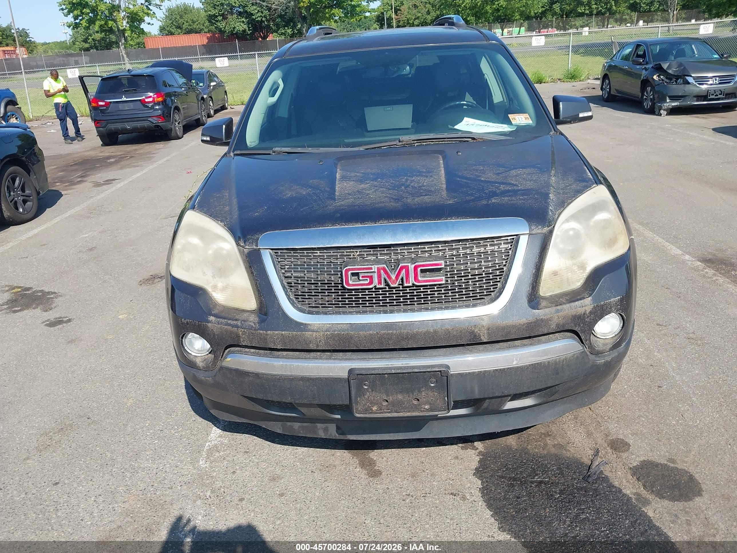 2007 Gmc Acadia Slt-1 Черный vin: 1GKEV33727J108193