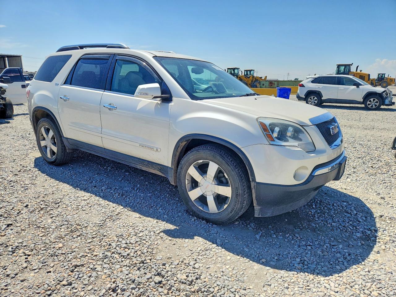 2008 Gmc Acadia Slt-2 Beige vin: 1GKEV33728J228416