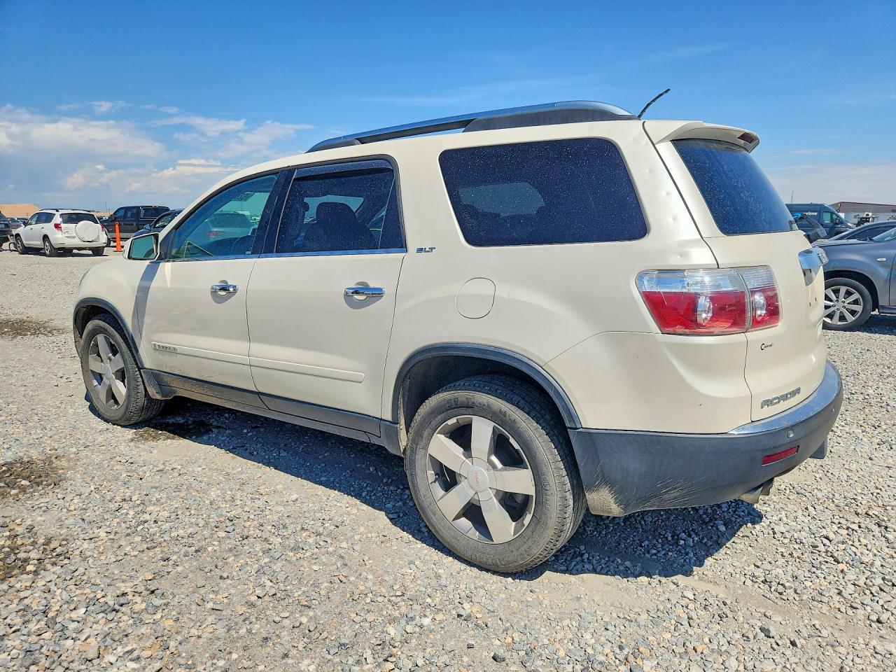 2008 Gmc Acadia Slt-2 Beige vin: 1GKEV33728J228416
