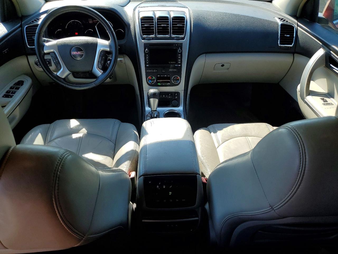 2008 Gmc Acadia Slt-2 Red vin: 1GKEV33738J218820