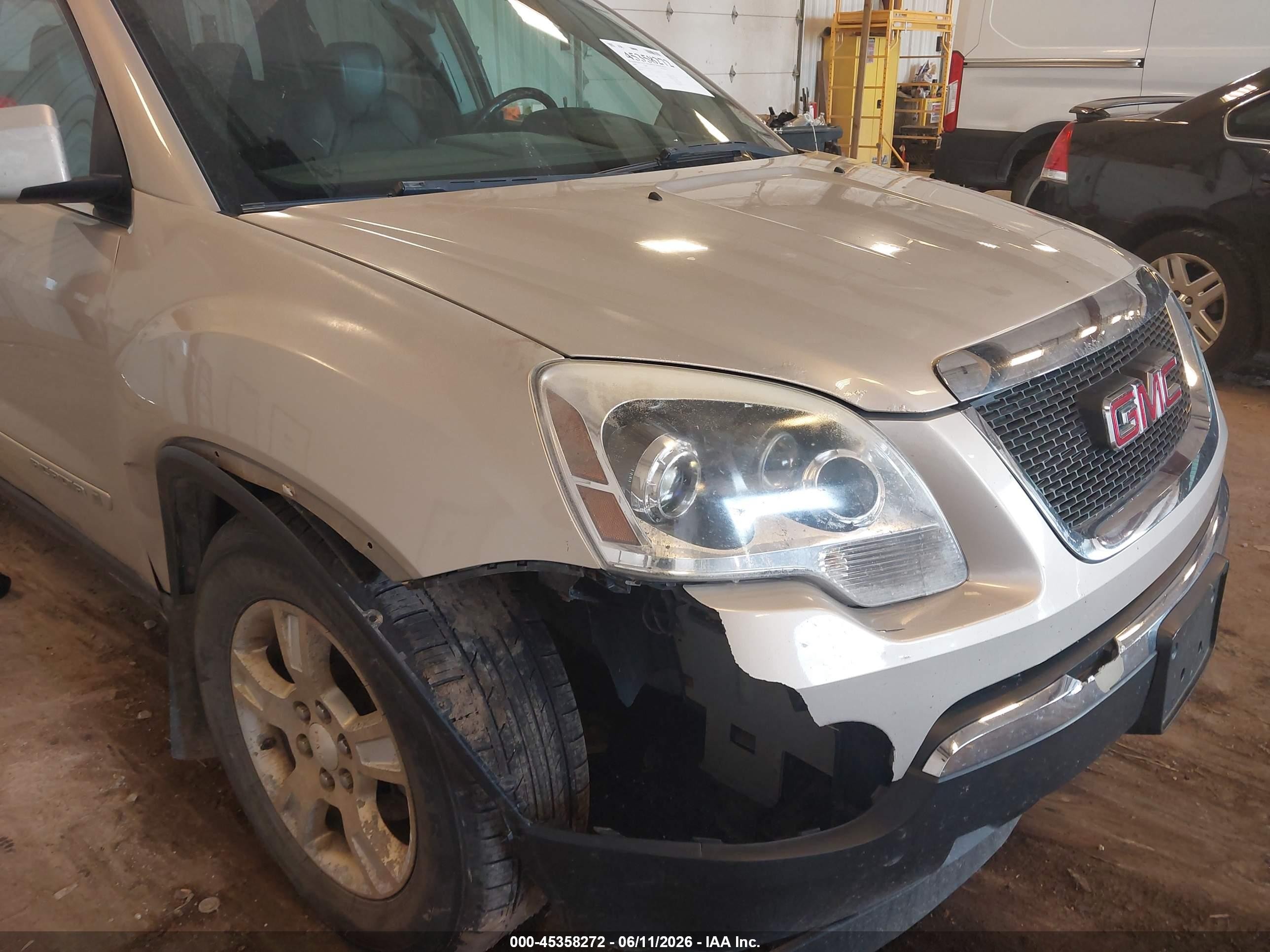 2008 Gmc Acadia Slt-2 Tan vin: 1GKEV33738J283361