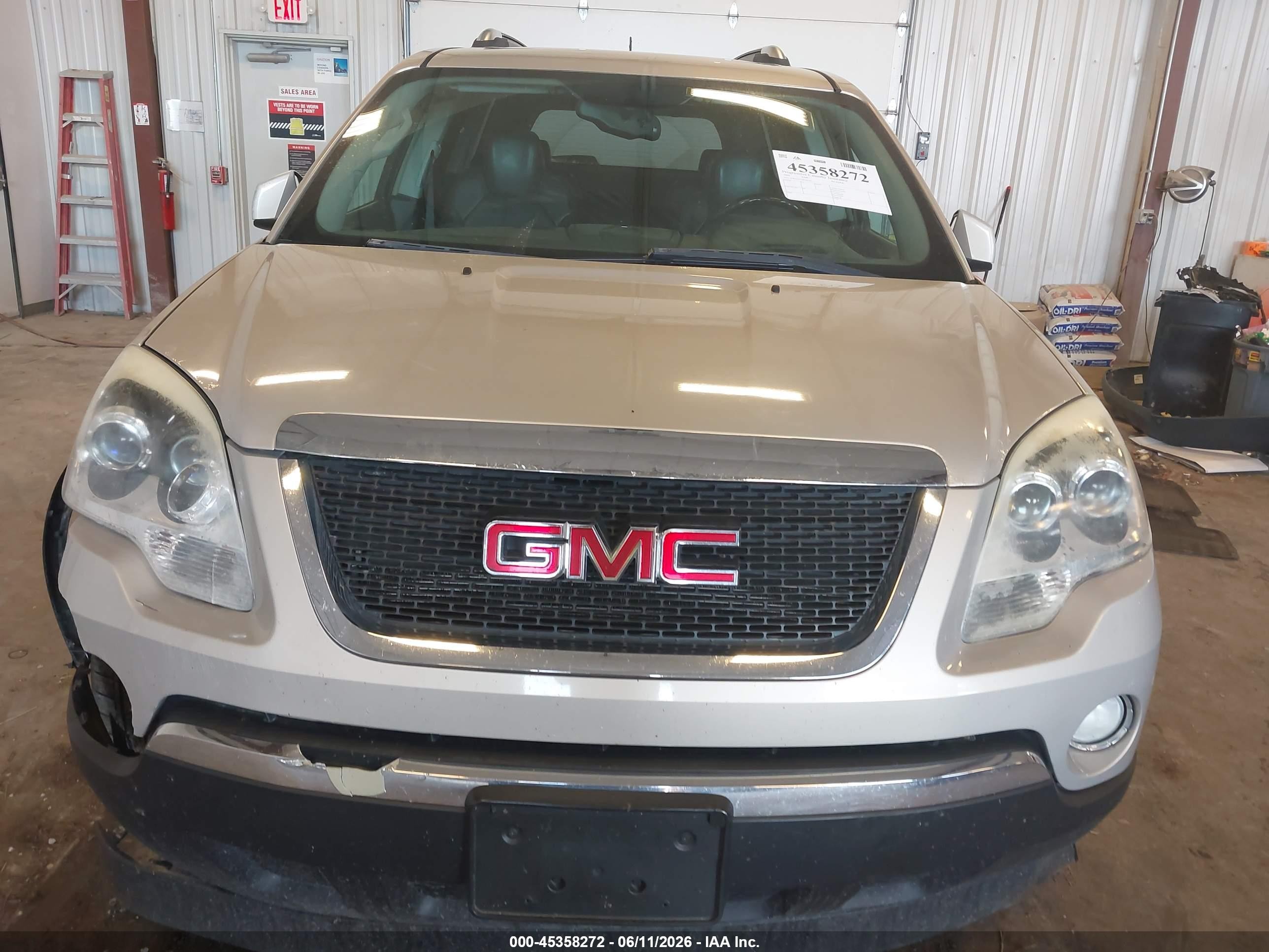 2008 Gmc Acadia Slt-2 Tan vin: 1GKEV33738J283361