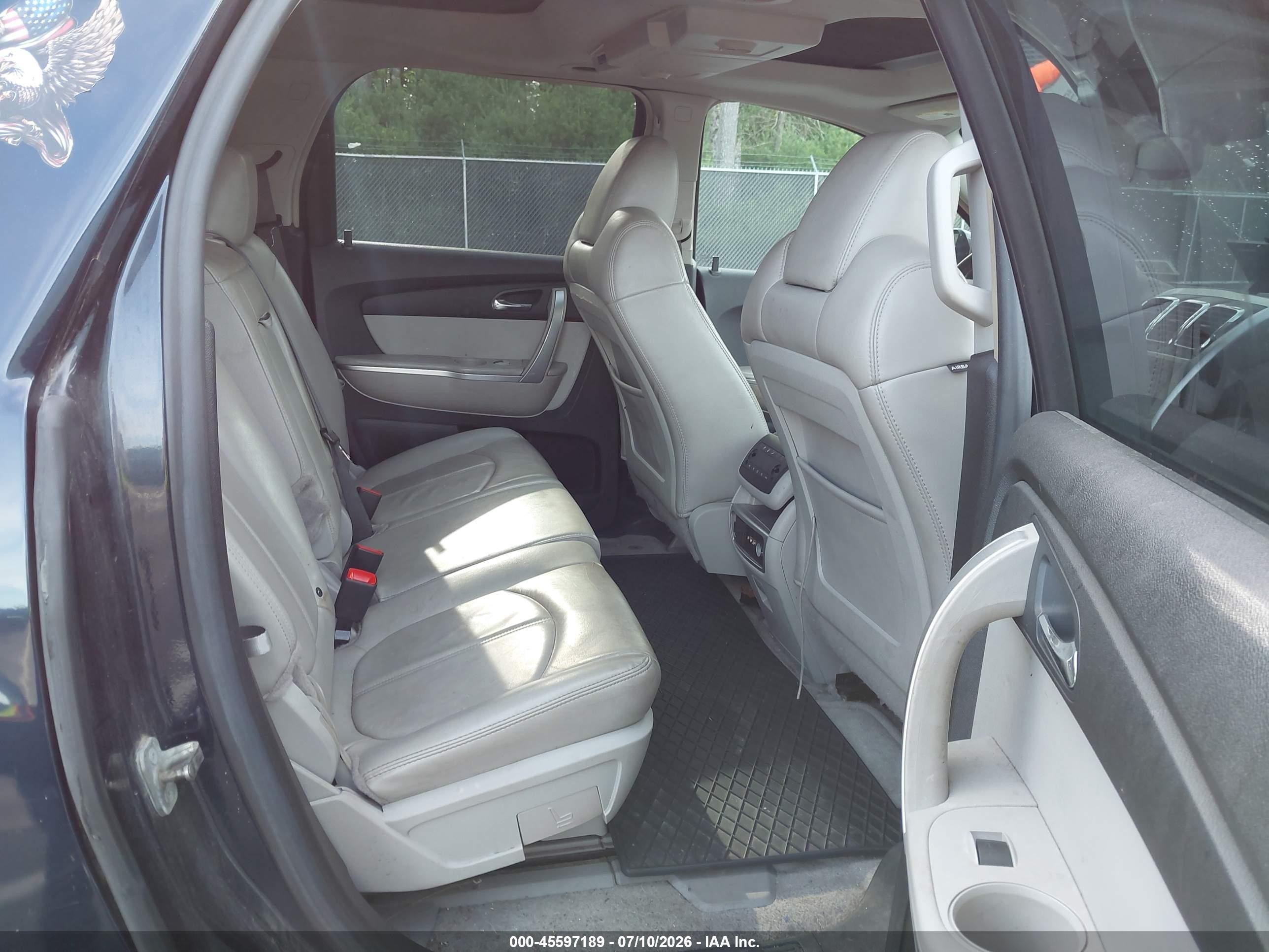2008 Gmc Acadia Slt-2 Синий vin: 1GKEV33758J279781