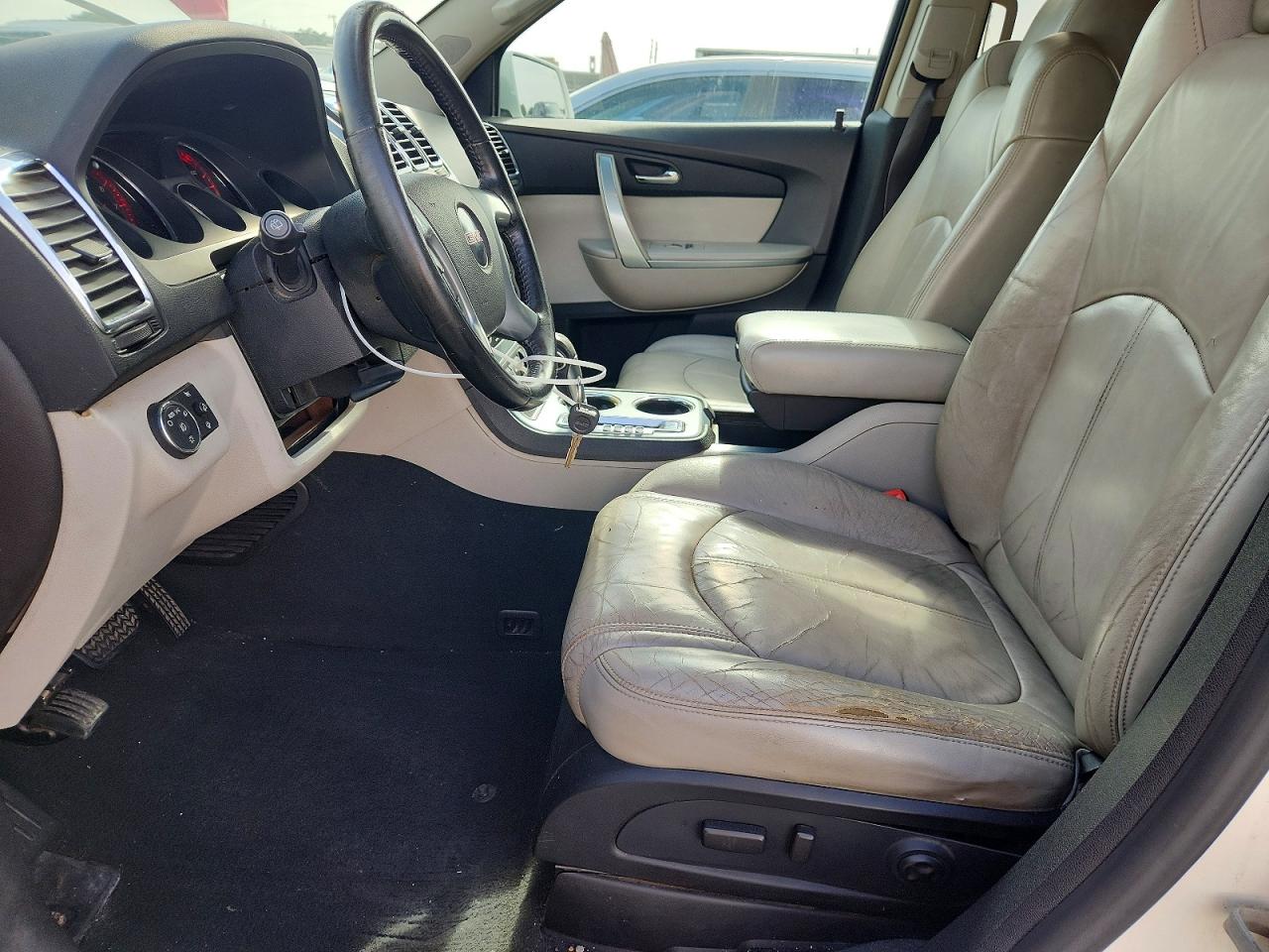 2007 Gmc Acadia Slt-2 White vin: 1GKEV33767J101294