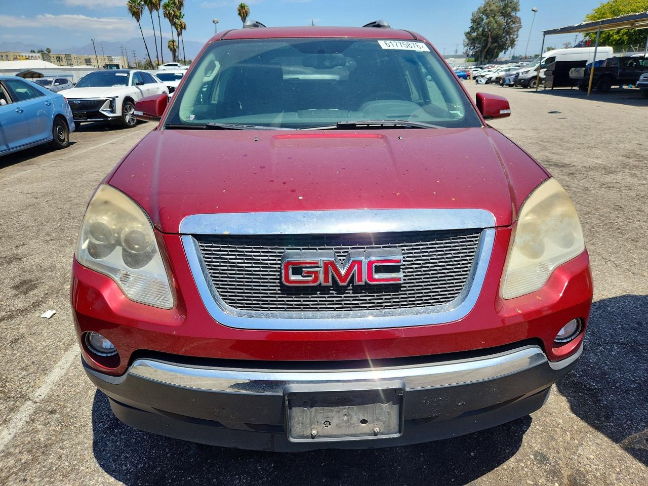 2007 Gmc Acadia Slt-2 Red vin: 1GKEV33767J169692