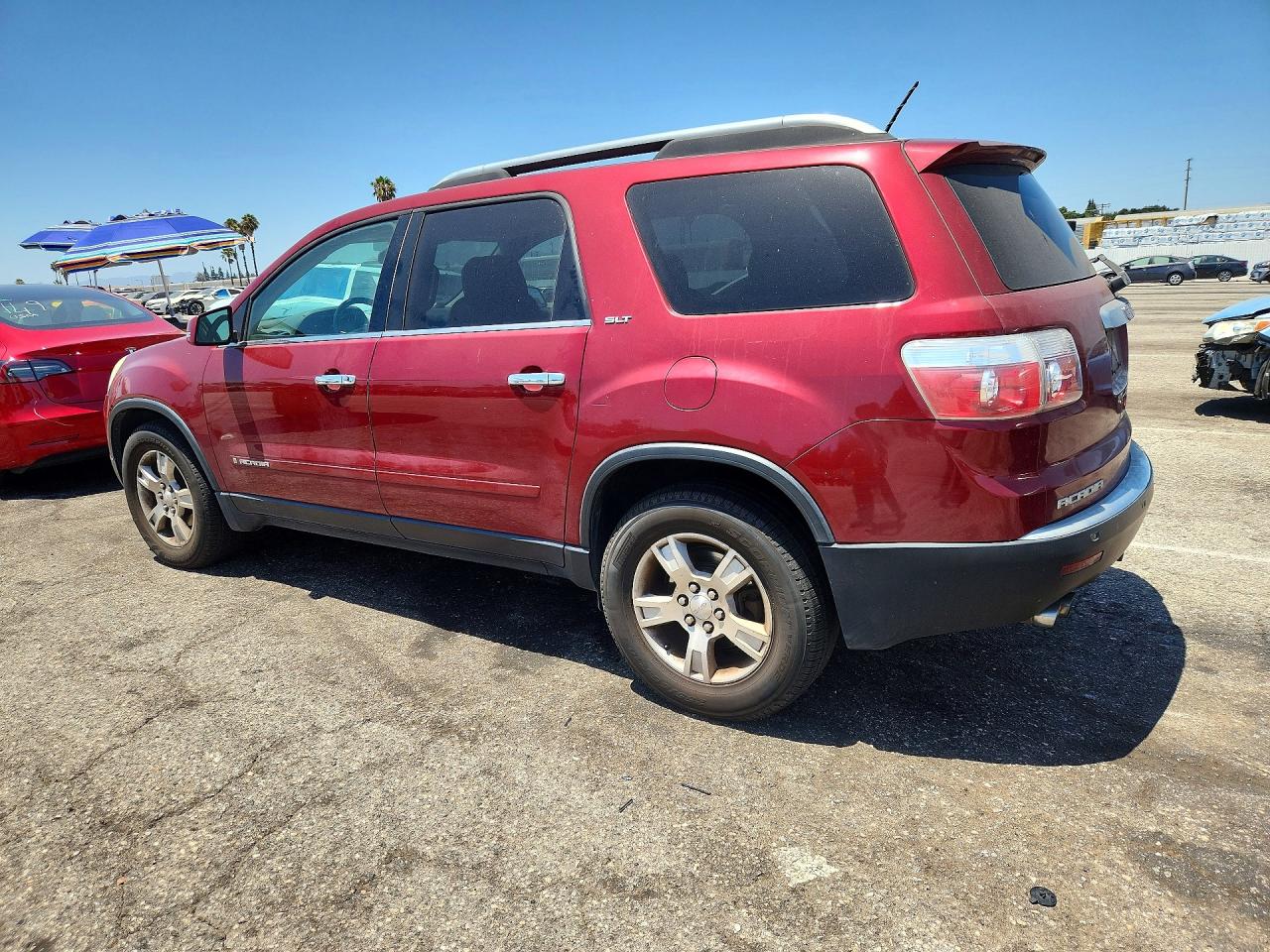 2007 Gmc Acadia Slt-2 Red vin: 1GKEV33767J169692