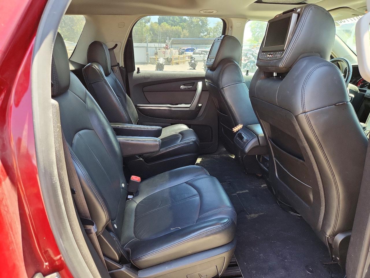 2007 Gmc Acadia Slt-2 Red vin: 1GKEV33767J169692