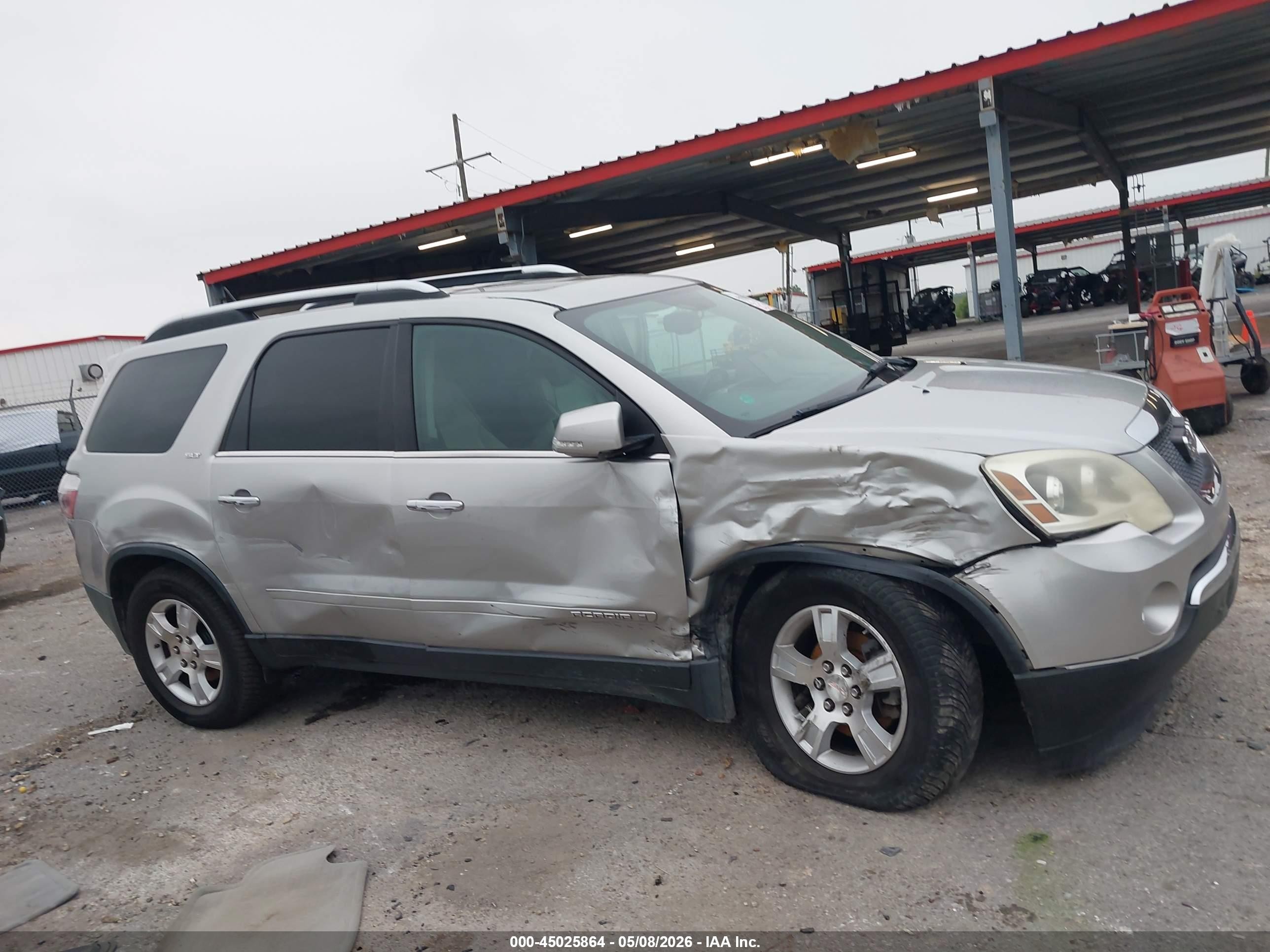 2008 Gmc Acadia Slt-2 Silver vin: 1GKEV33788J138462