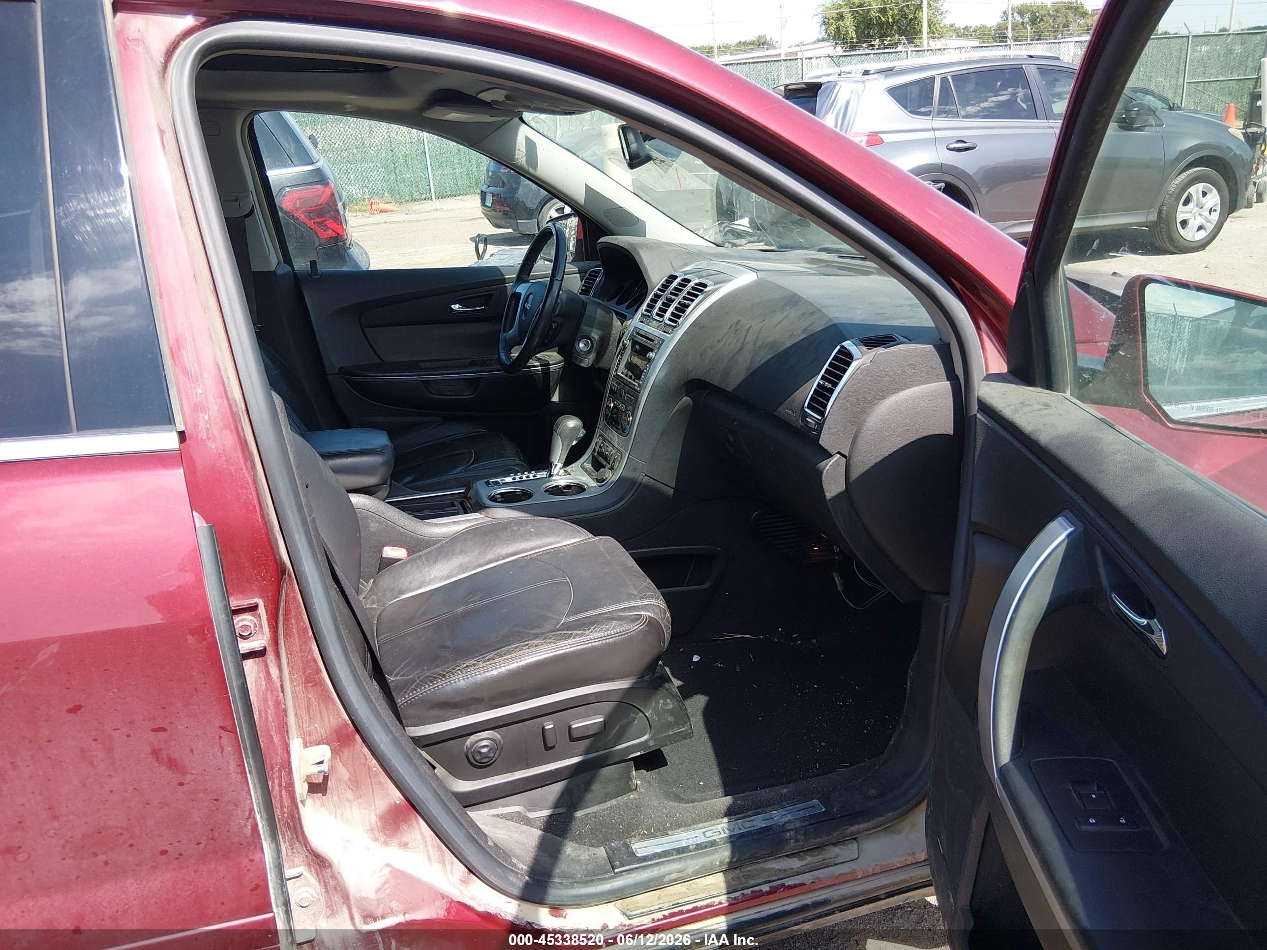 2008 Gmc Acadia Slt-2 Красный vin: 1GKEV33788J235449